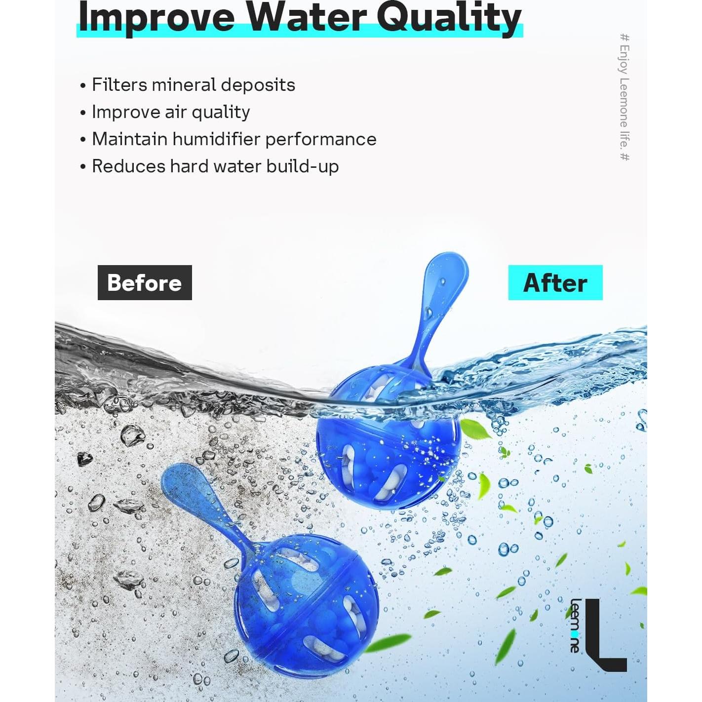 Limpiador de Humidificador Leemone Paquete de 12 Bolas 119g