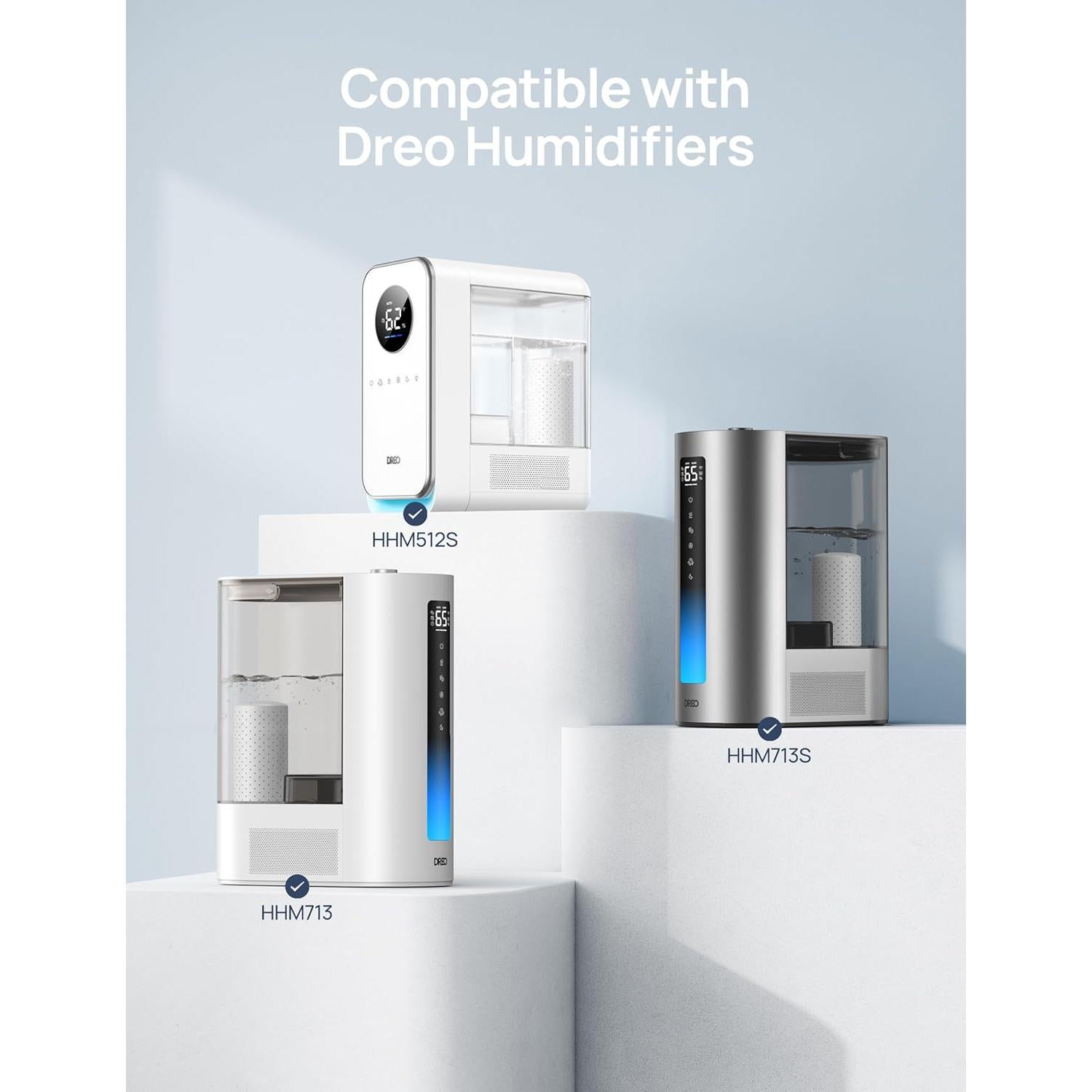 Cartucho de Desmineralización Dreo 3-Pack para Humidificadores