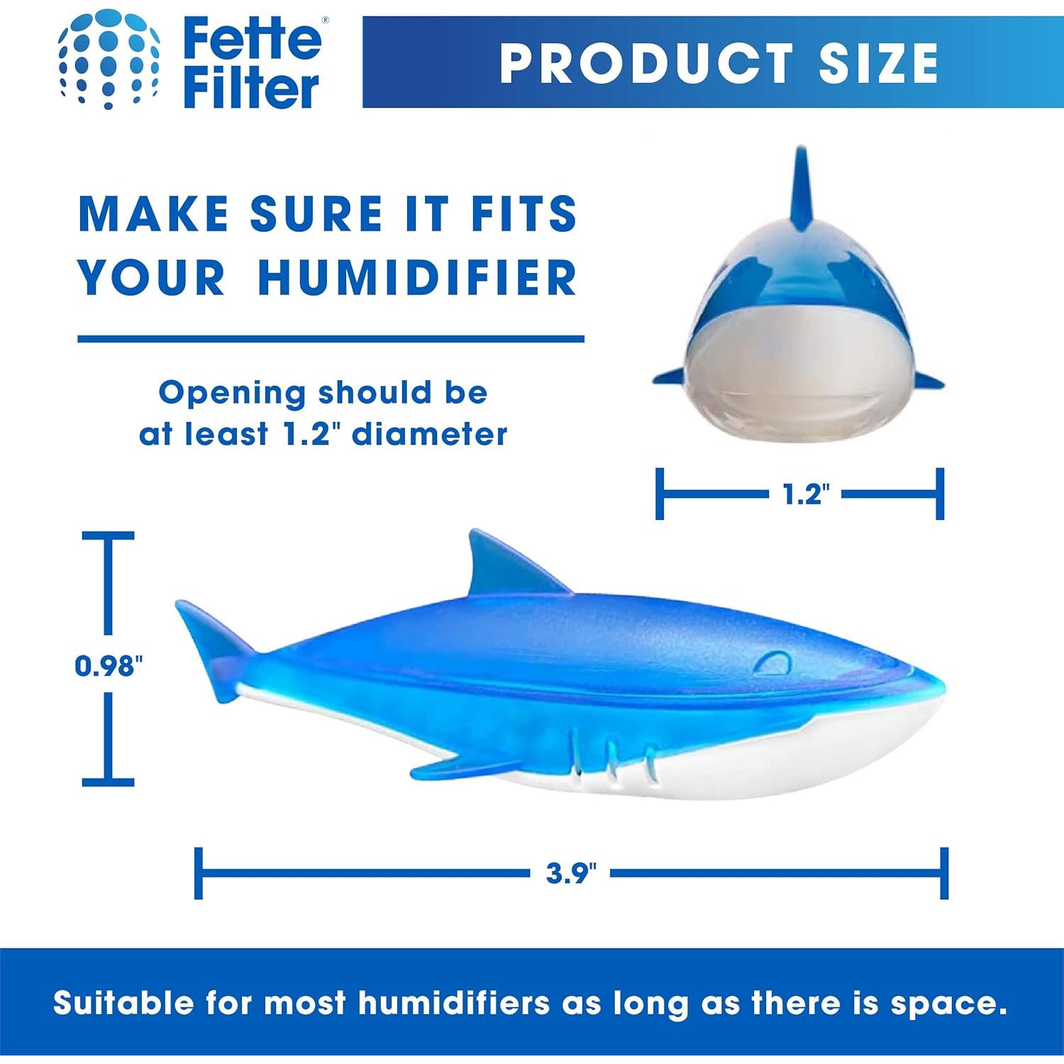 Limpiador de Humidificador Fette Filter - Flotador Desmineralizador 3 Piezas