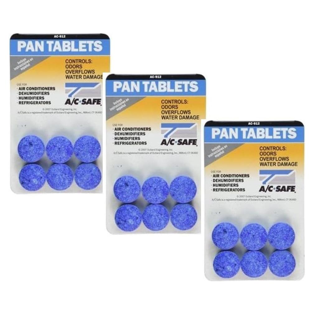 Tabletas Limpiadoras para Bandejas de Aire Acondicionado NACION 6 Unidades