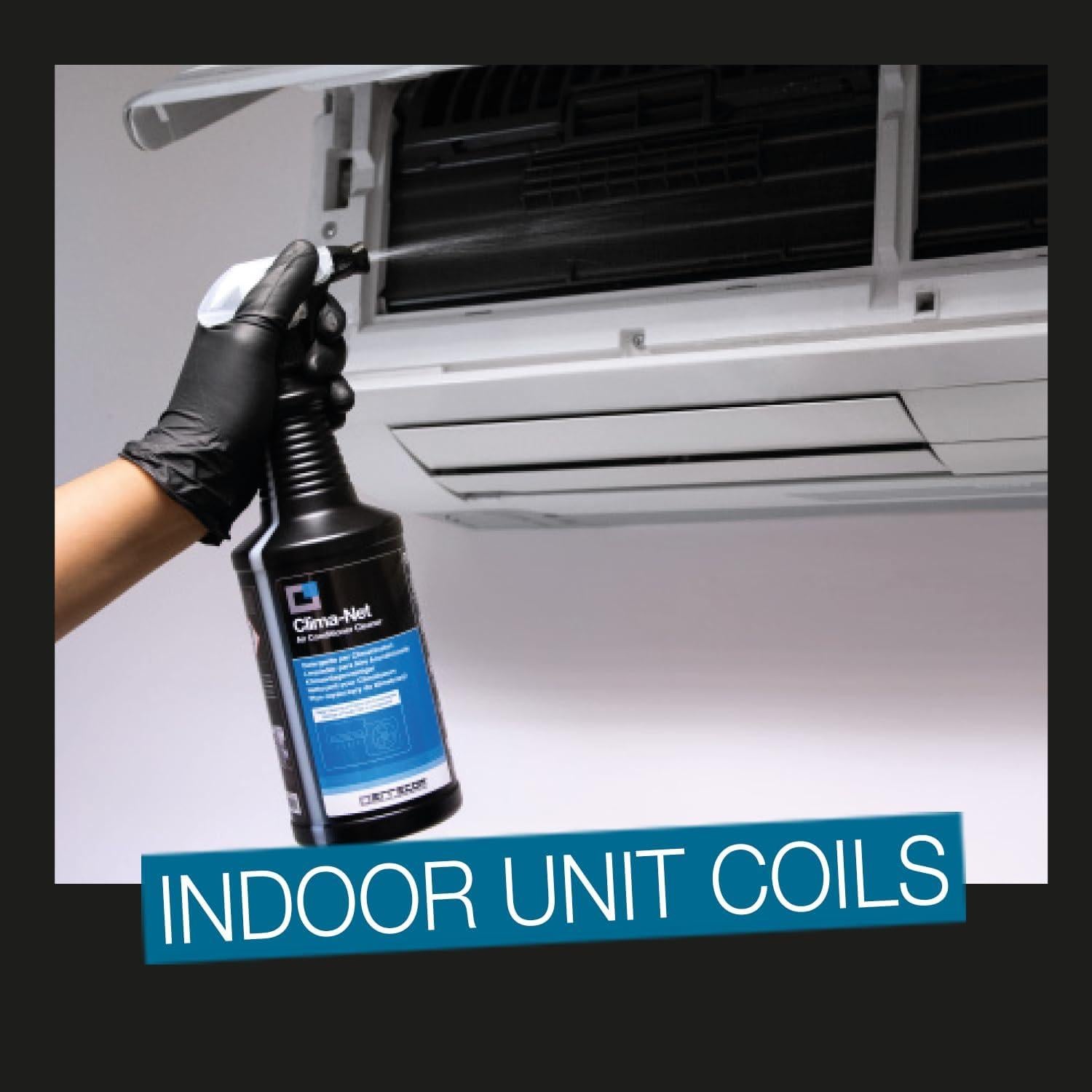 Limpiador de Aire Acondicionado ERRECOM 1 L para Filtros y Bobinas