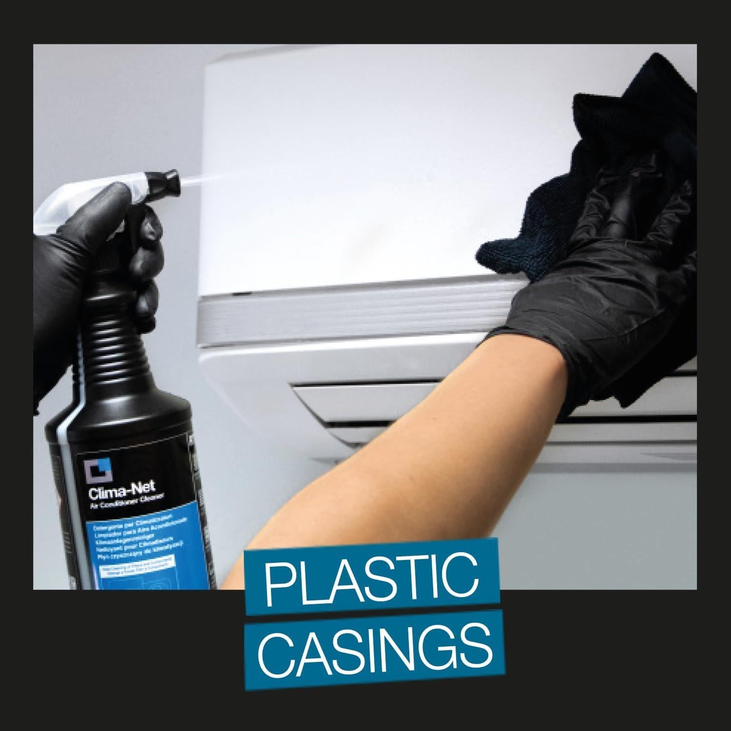 Limpiador de Aire Acondicionado ERRECOM 1 L para Filtros y Bobinas