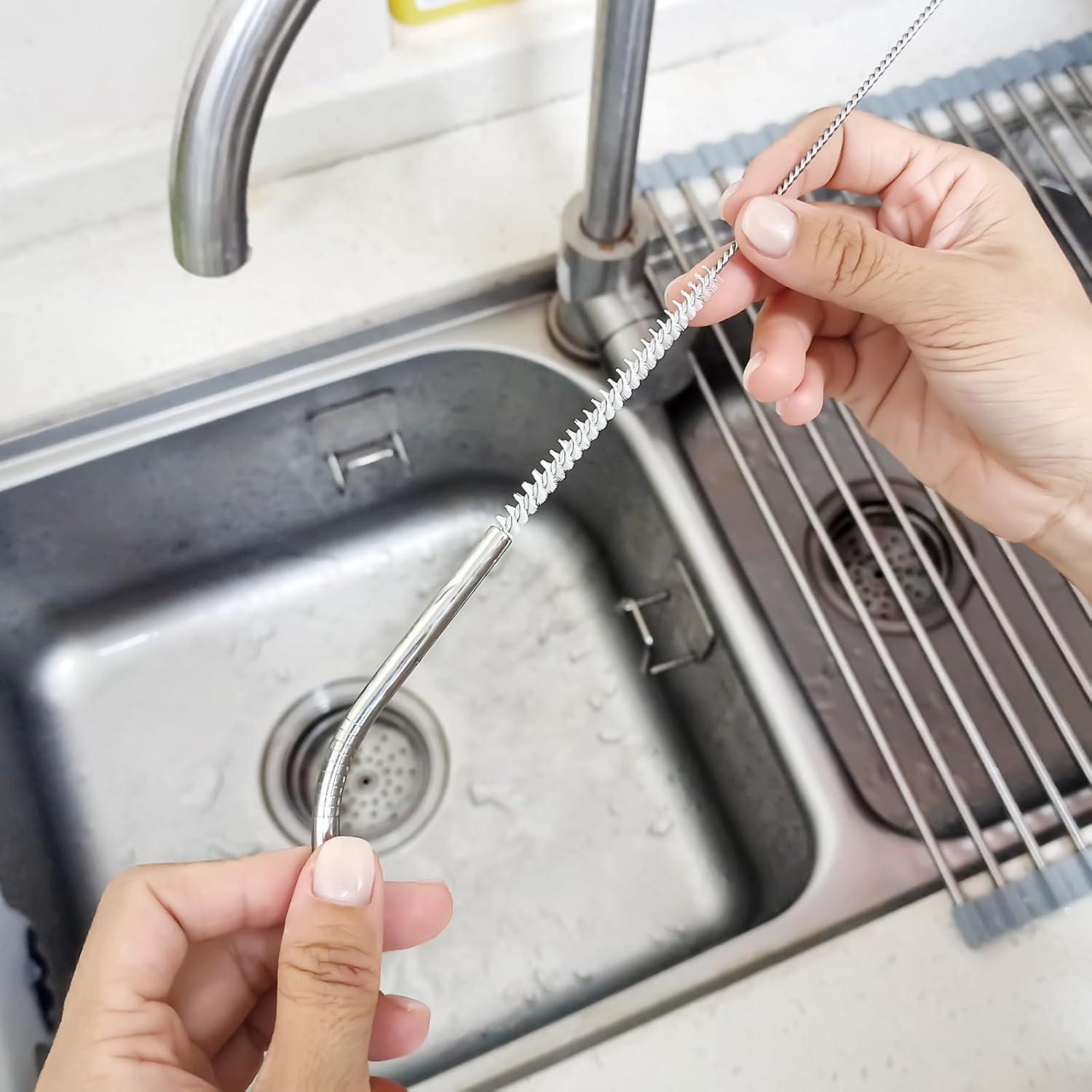 Juego de 8 Cepillos Limpiadores de Pajitas BRUSH FAMILY 30.48 cm