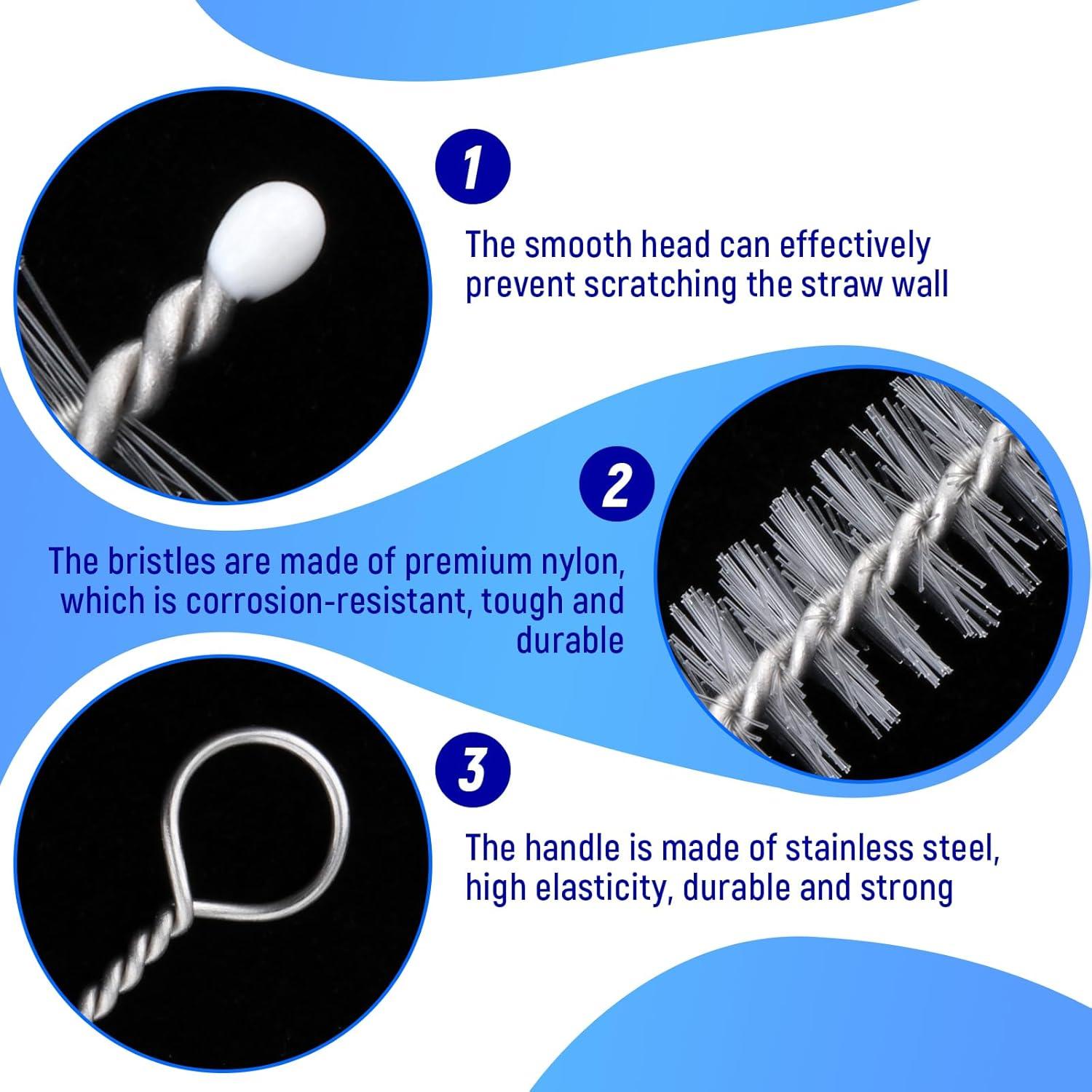 Kit de 50 Cepillos Limpiadores Reutilizables Kesoto 10mm