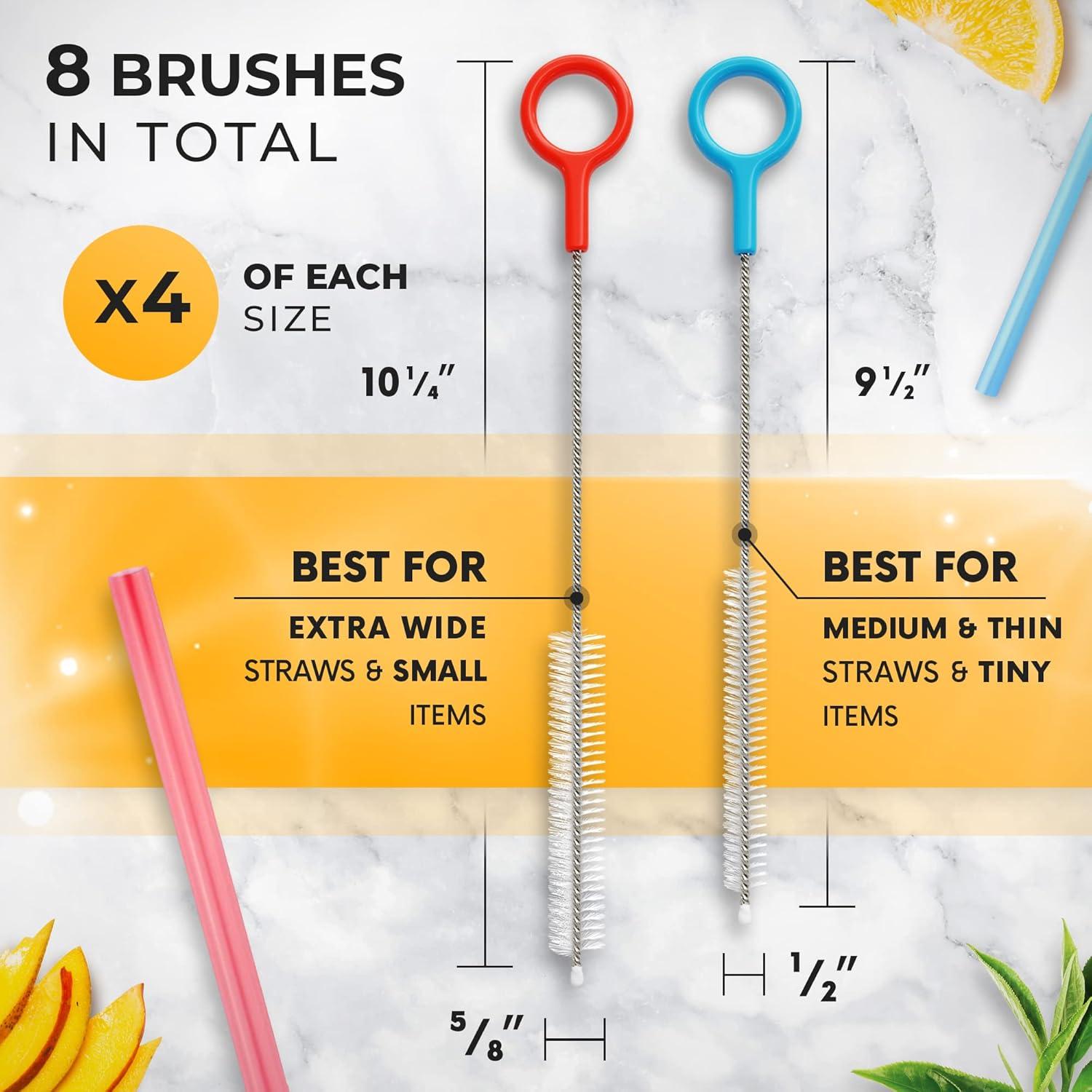 Juego de 8 Cepillos de Limpieza Buenalife - Multiusos y Resistentes