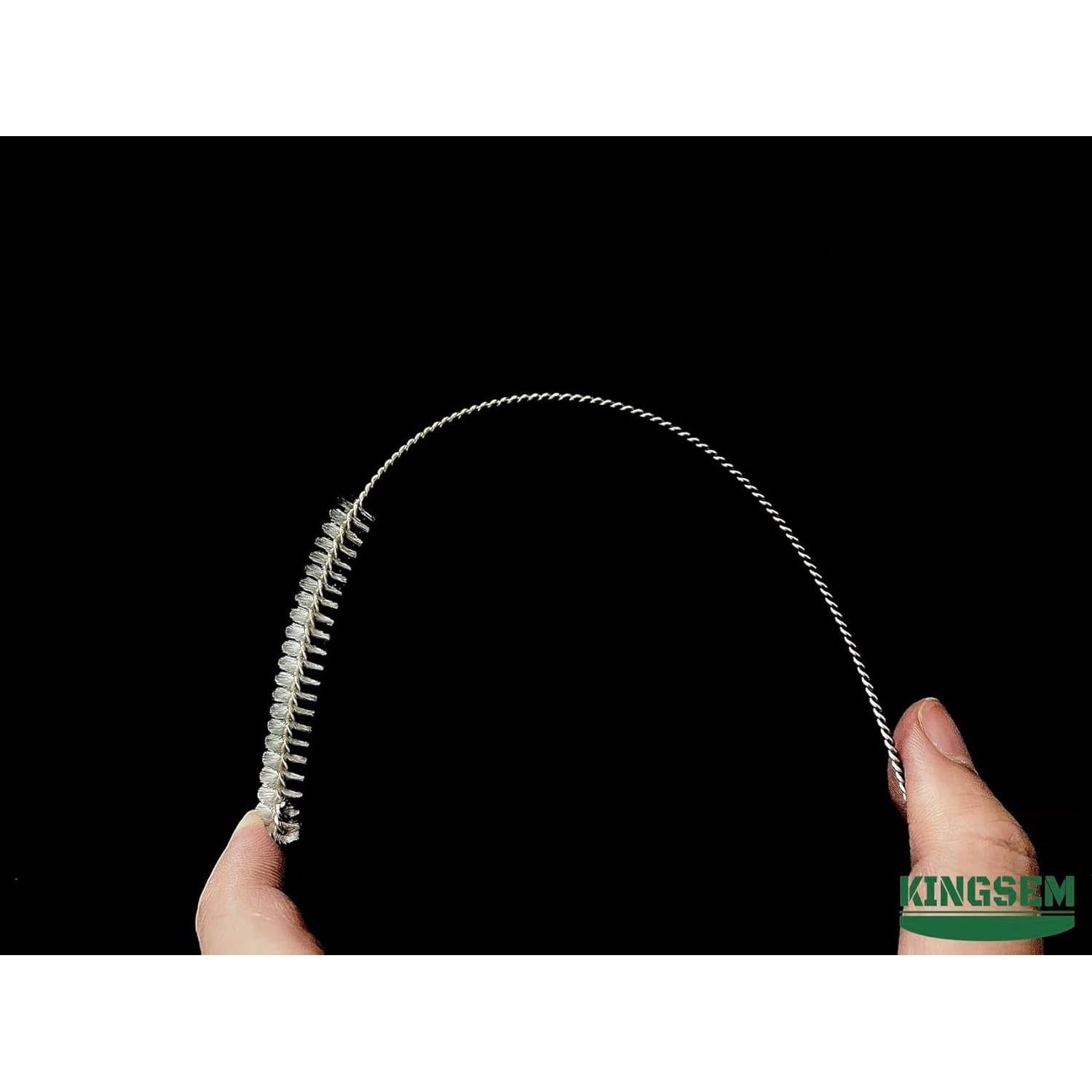 Kit de 20 Cepillos Limpiadores de Pajitas KINGSEM 27 cm