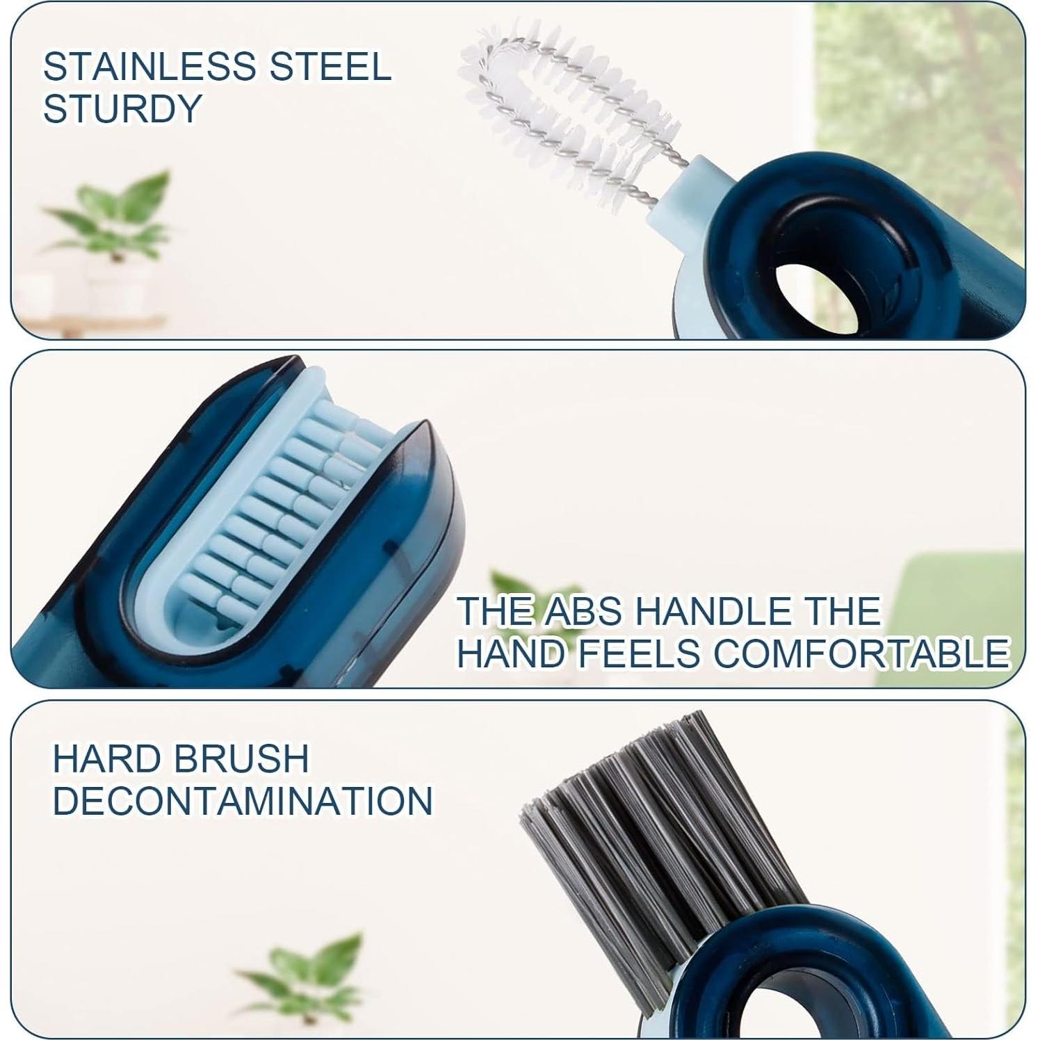 Cepillo de limpieza multifuncional 3 en 1 Genérico - 3 piezas