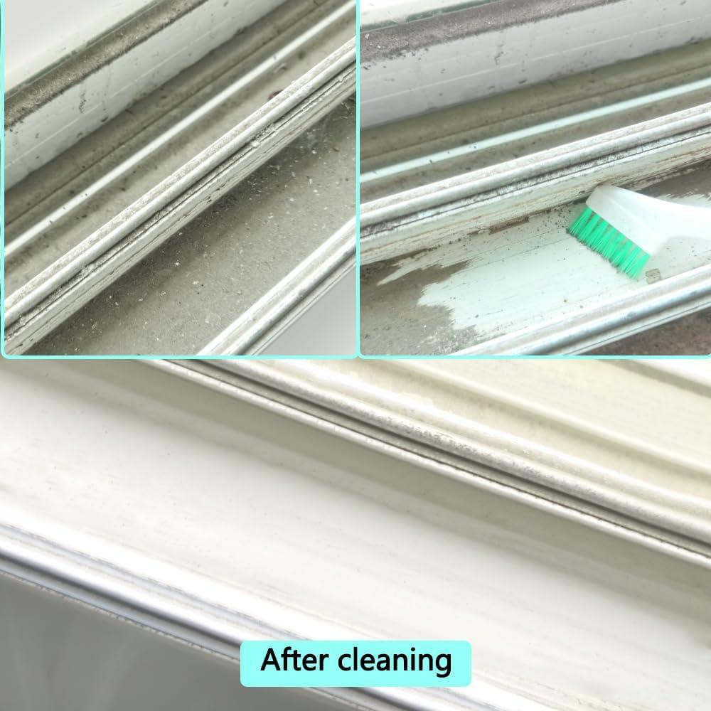 YuCool Ice Machine Cleaning Tools,8Pcs Ice Maker Cleaning Brush Set with 2Pcs Drain Pipe Brush Nylon Bristles and 2Pcs Long Straw Brush