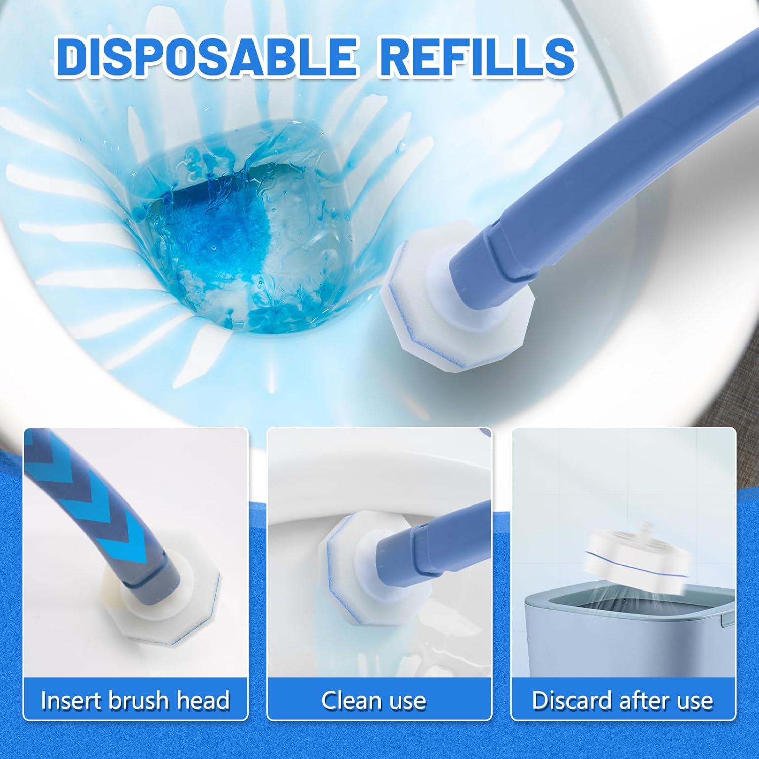 10 Recargas de Cabezas de Limpieza de Inodoro LYASILYHS