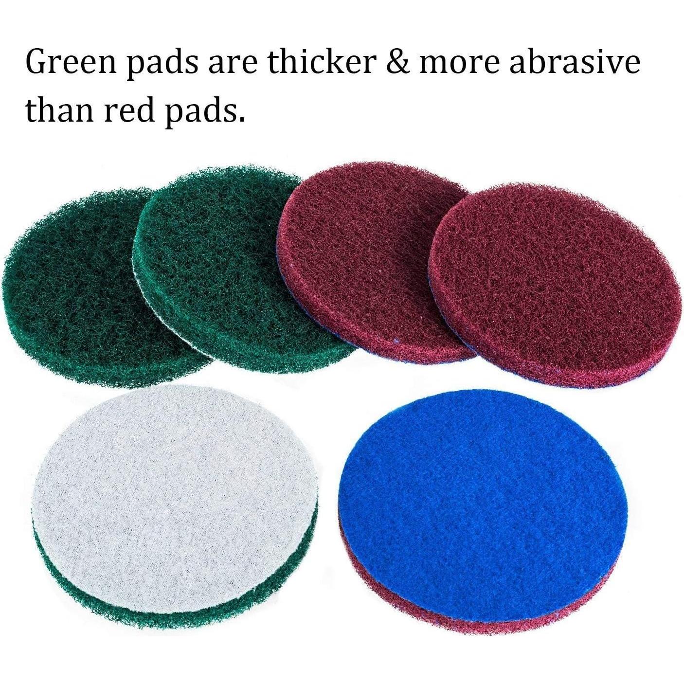 Cepillo de Azulejos HUAWELL 4" con 6 Almohadillas de Fregado