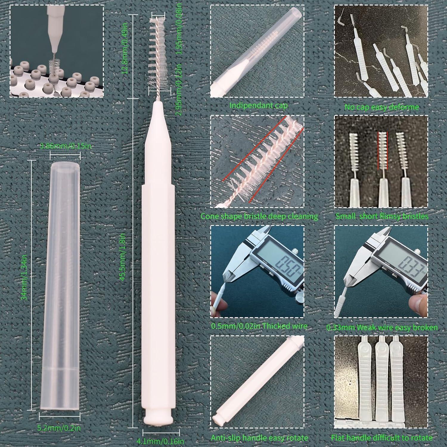 Cepillos de Limpieza para Cabezal de Ducha Ceycudy 20PCS