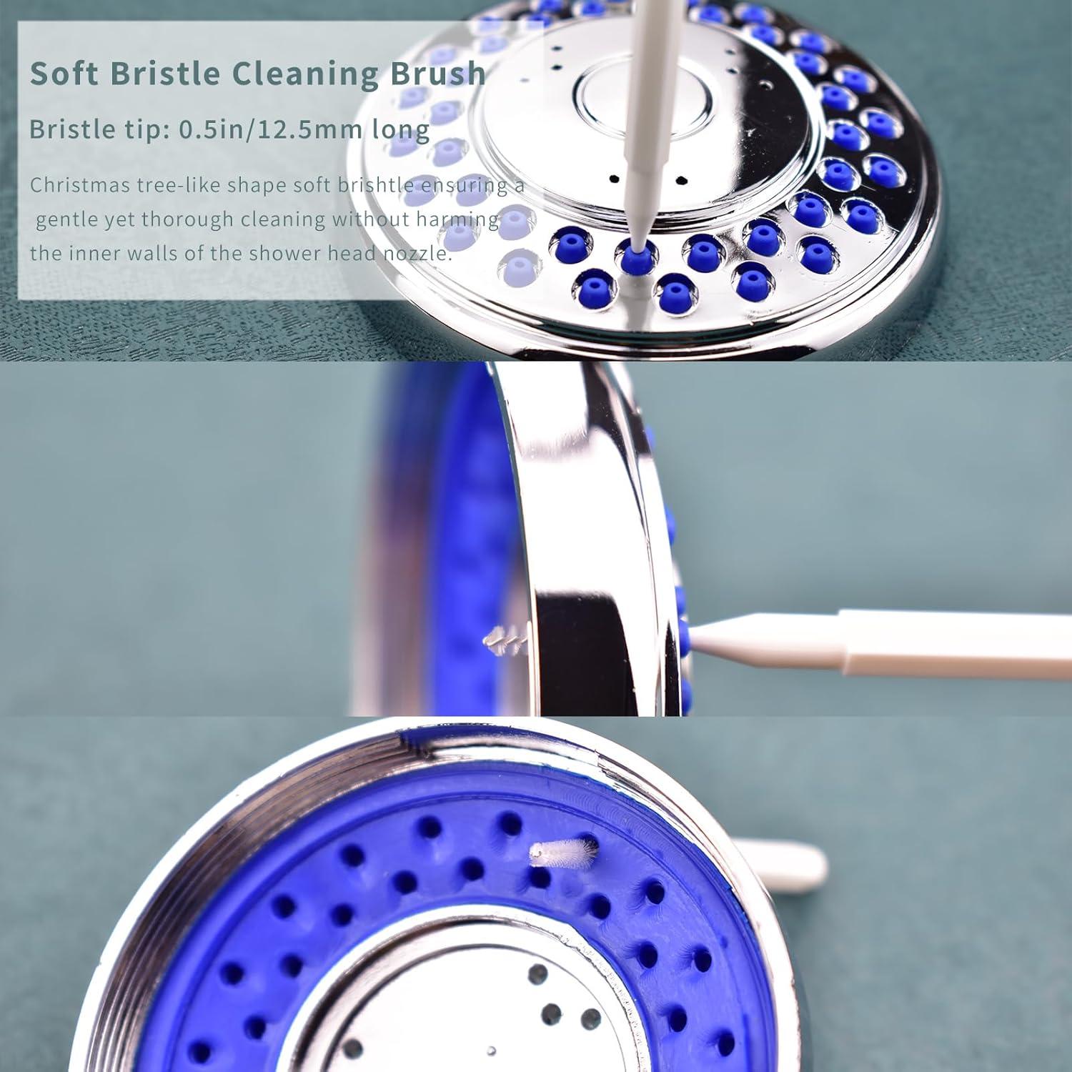 Cepillos de Limpieza para Cabezal de Ducha Ceycudy 20PCS