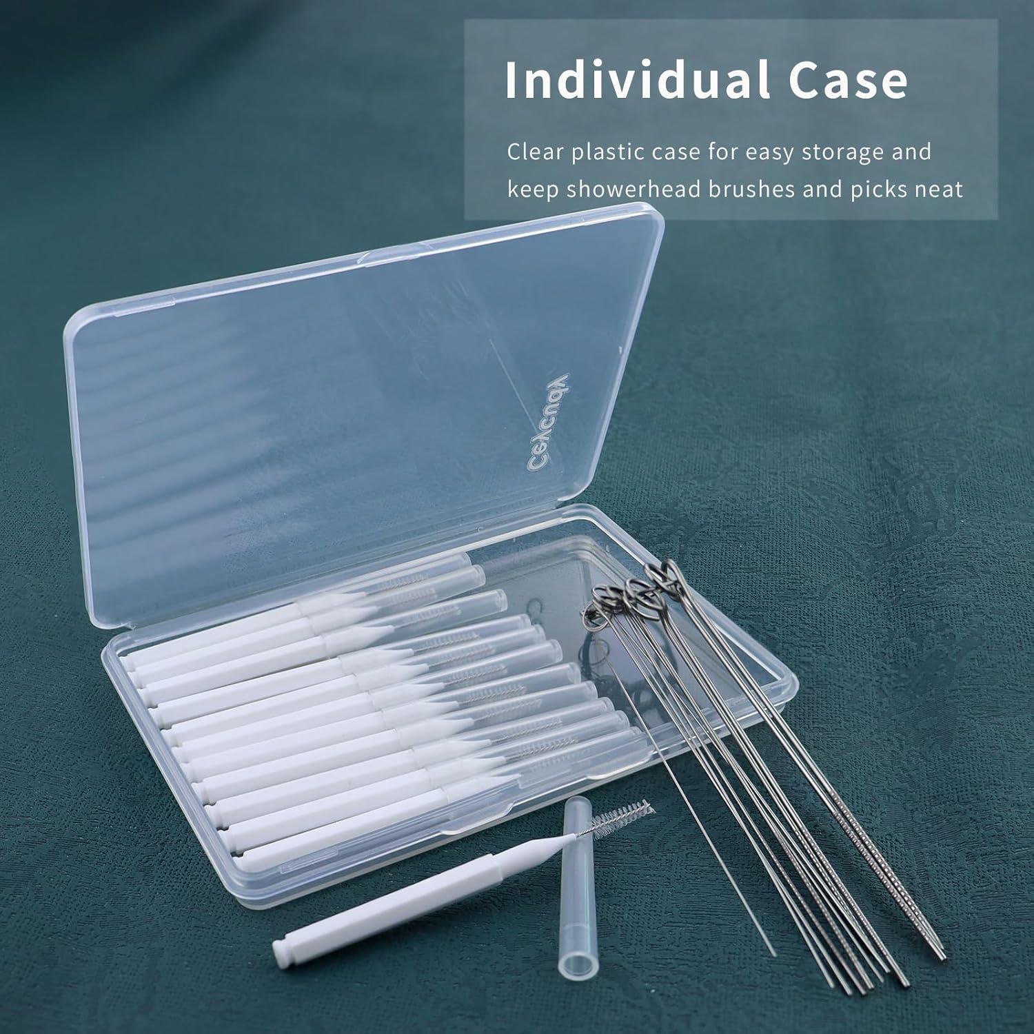 Cepillos de Limpieza para Cabezal de Ducha Ceycudy 20PCS