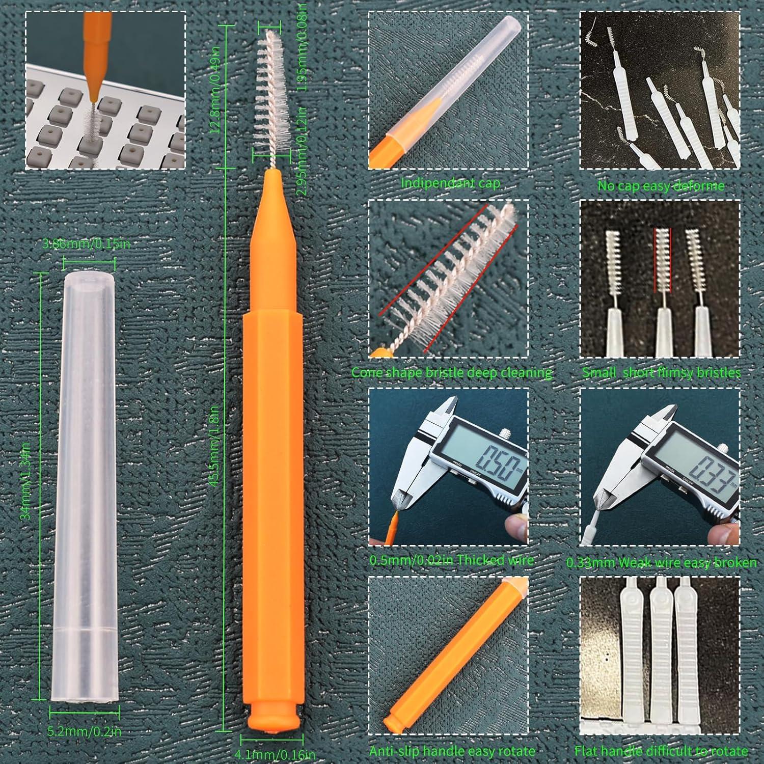 Cepillos de Limpieza LIEUDAGE para Cabezal de Ducha - 22 Unidades