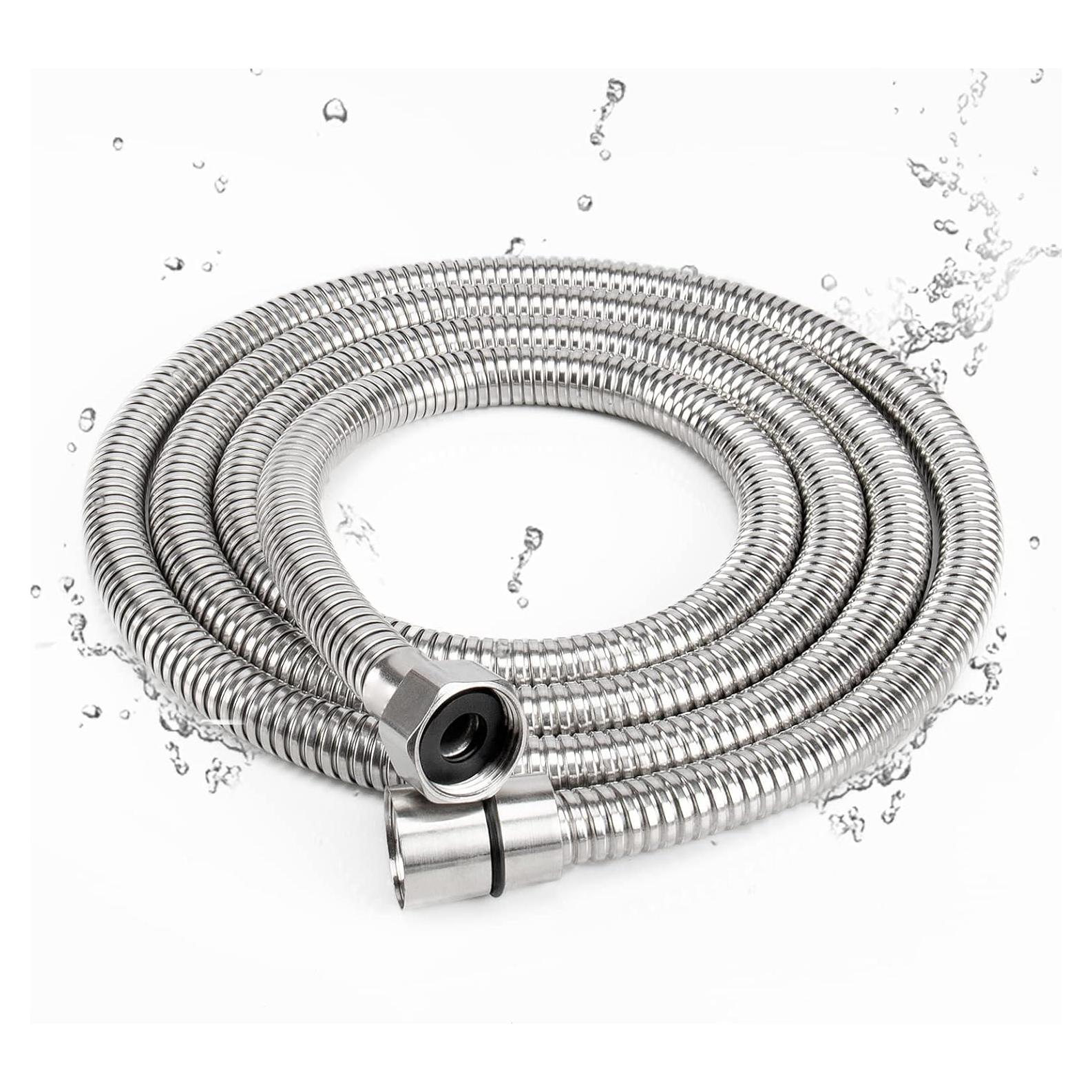 Manguera de Ducha de Mano NearMoon 200 cm Acero Inoxidable Cromado