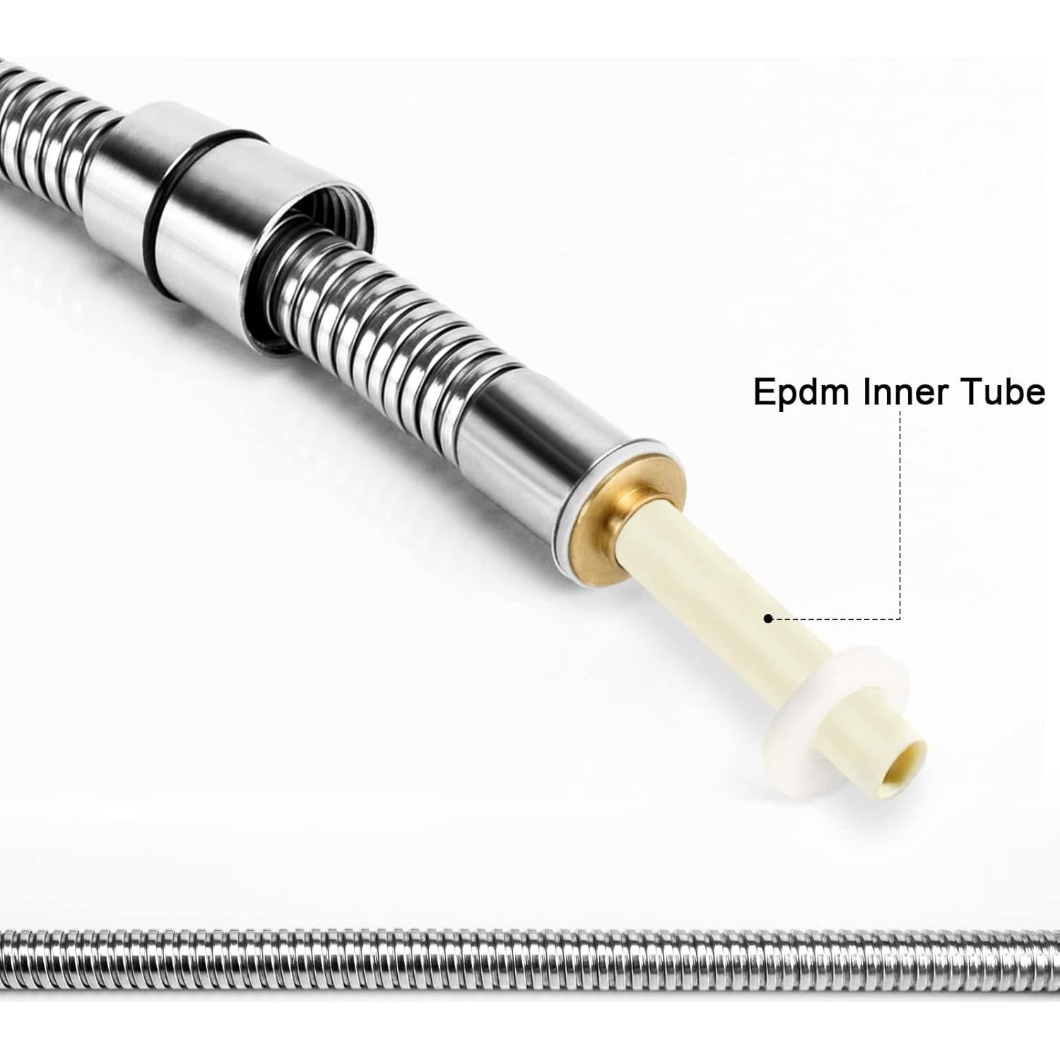 Manguera de Ducha de Mano NearMoon 200 cm Acero Inoxidable Cromado