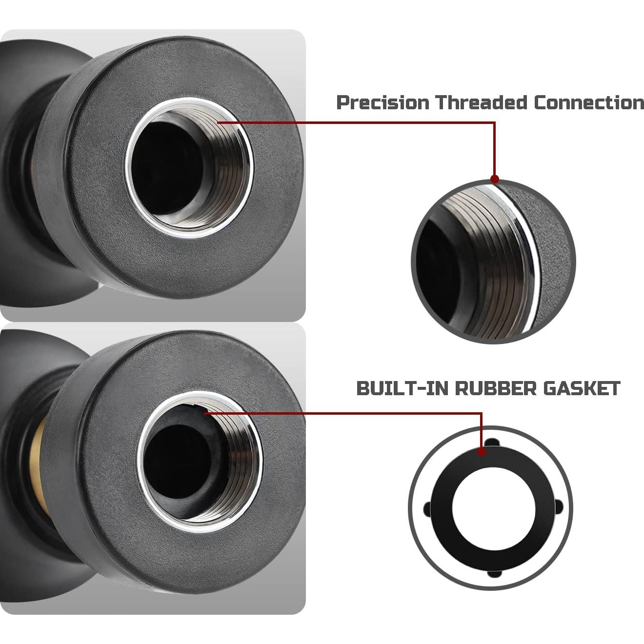Boquilla de Manguera Lichamp Ajustable de Latón 0.49kg