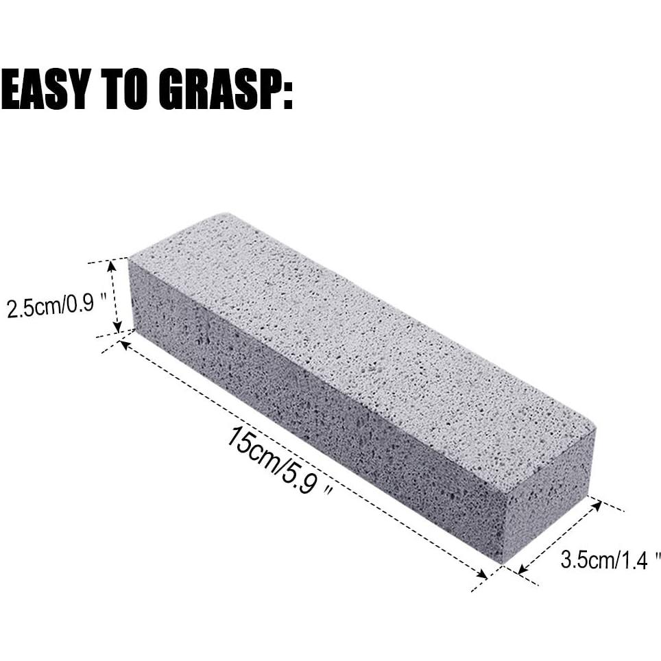 Paquete de 24 piedras pómex Kulannder para limpieza 15x3.6 cm