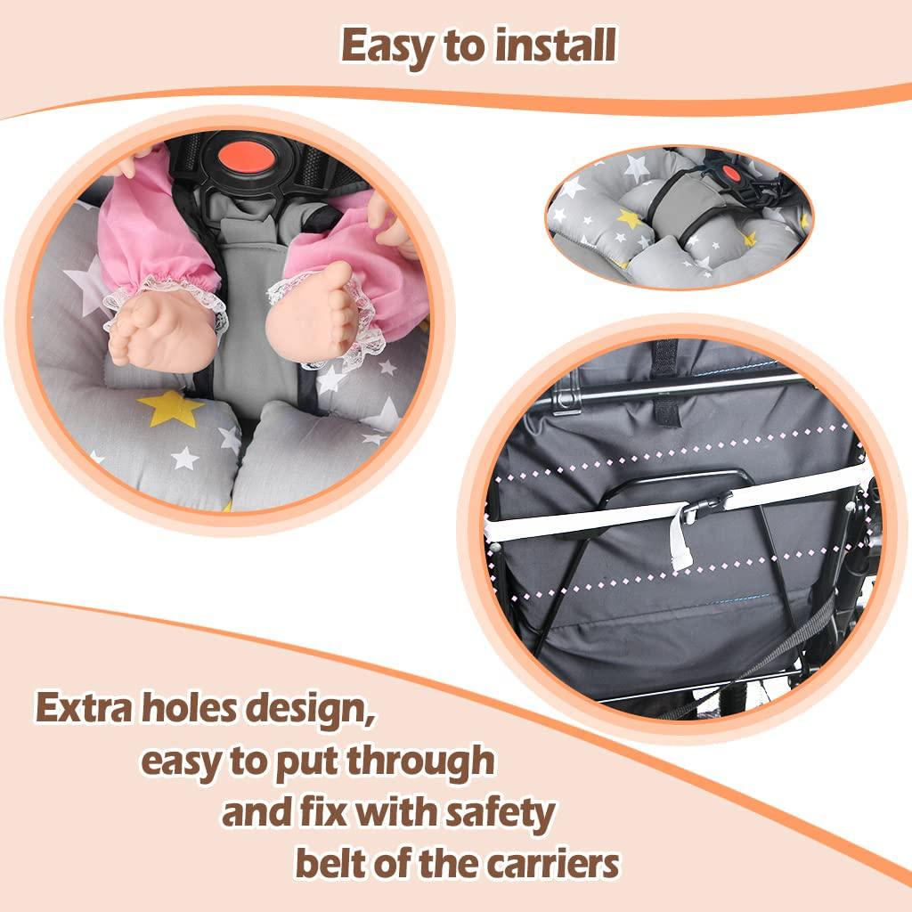 Inserto para Asiento de Auto KAKIBLIN para Bebés - Soporte de Cabeza