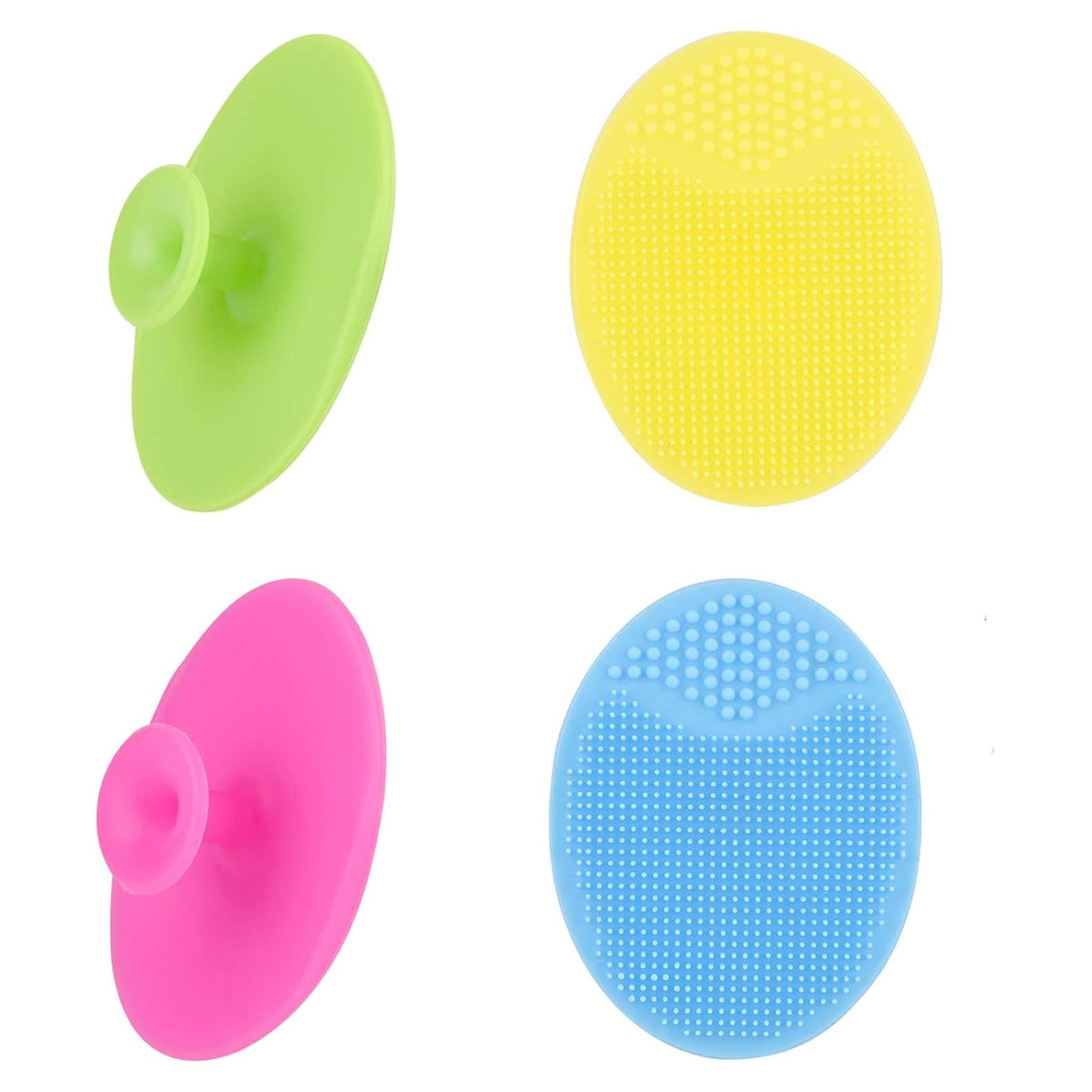 Cepillo Facial de Silicona Luckyiren - Exfoliador Multicolor 4 en 1