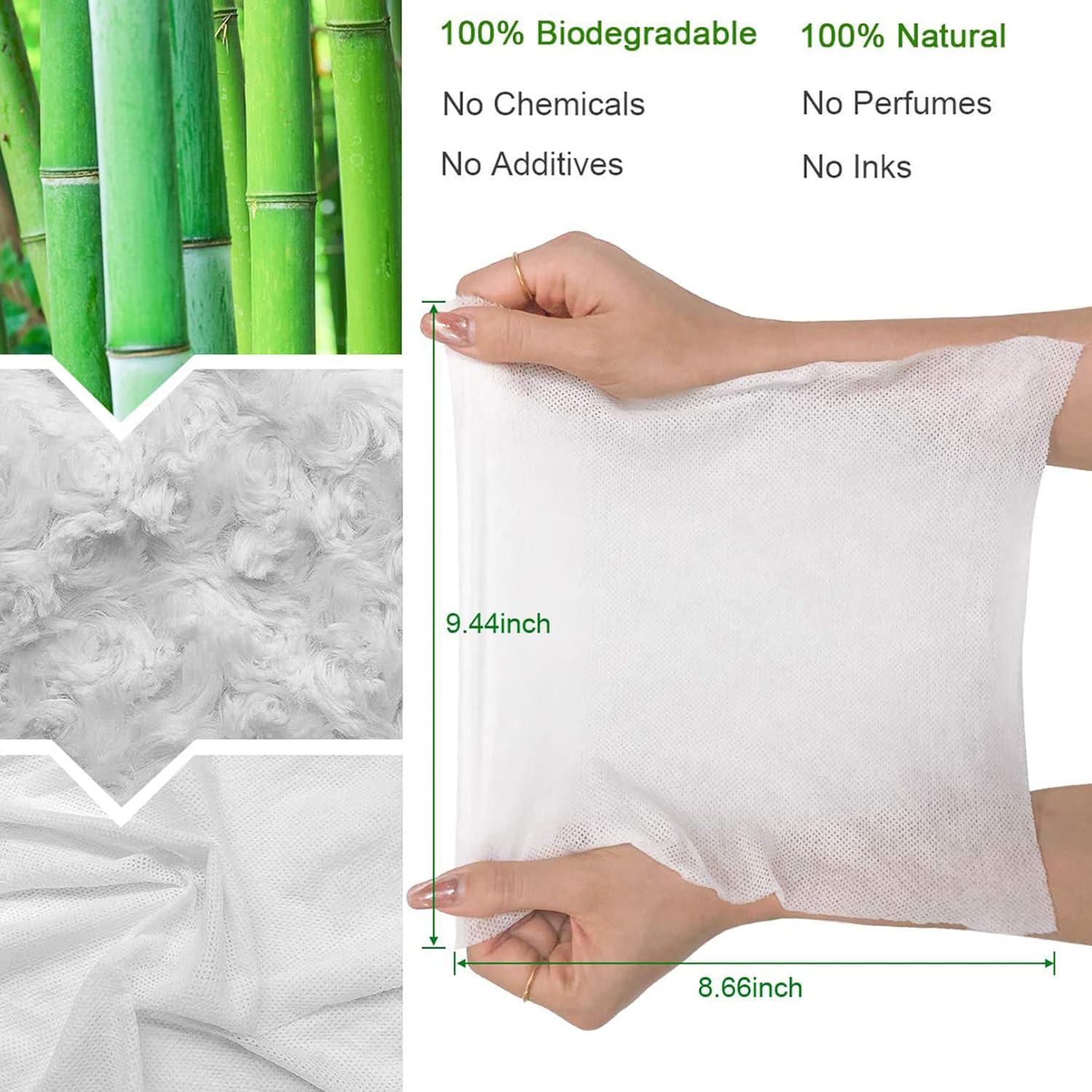 Toallitas Comprimidas de Algodón NANASO - Paquete de 100