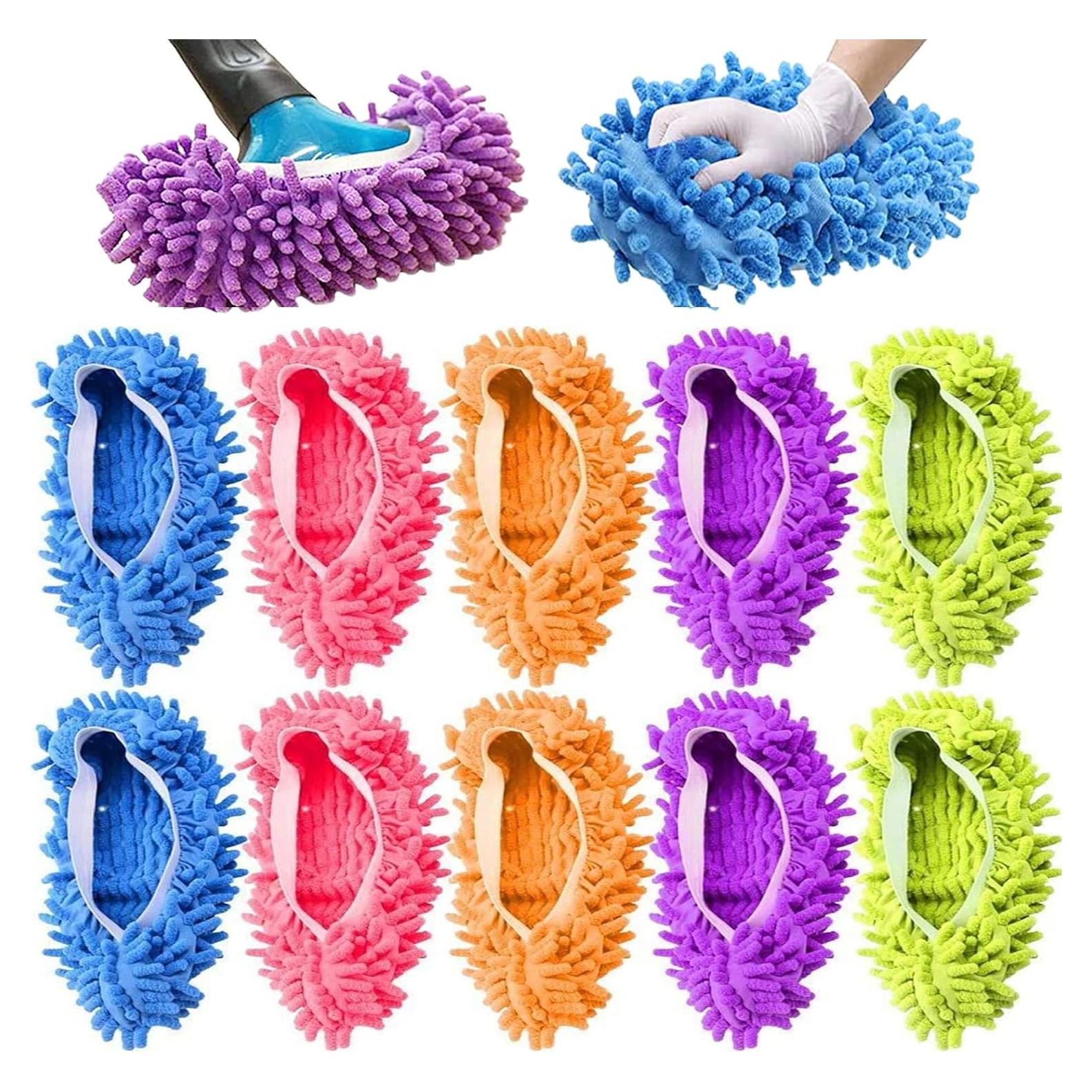 Set de 10 Zapatillas de Microfibra Reutilizables IUMÉ