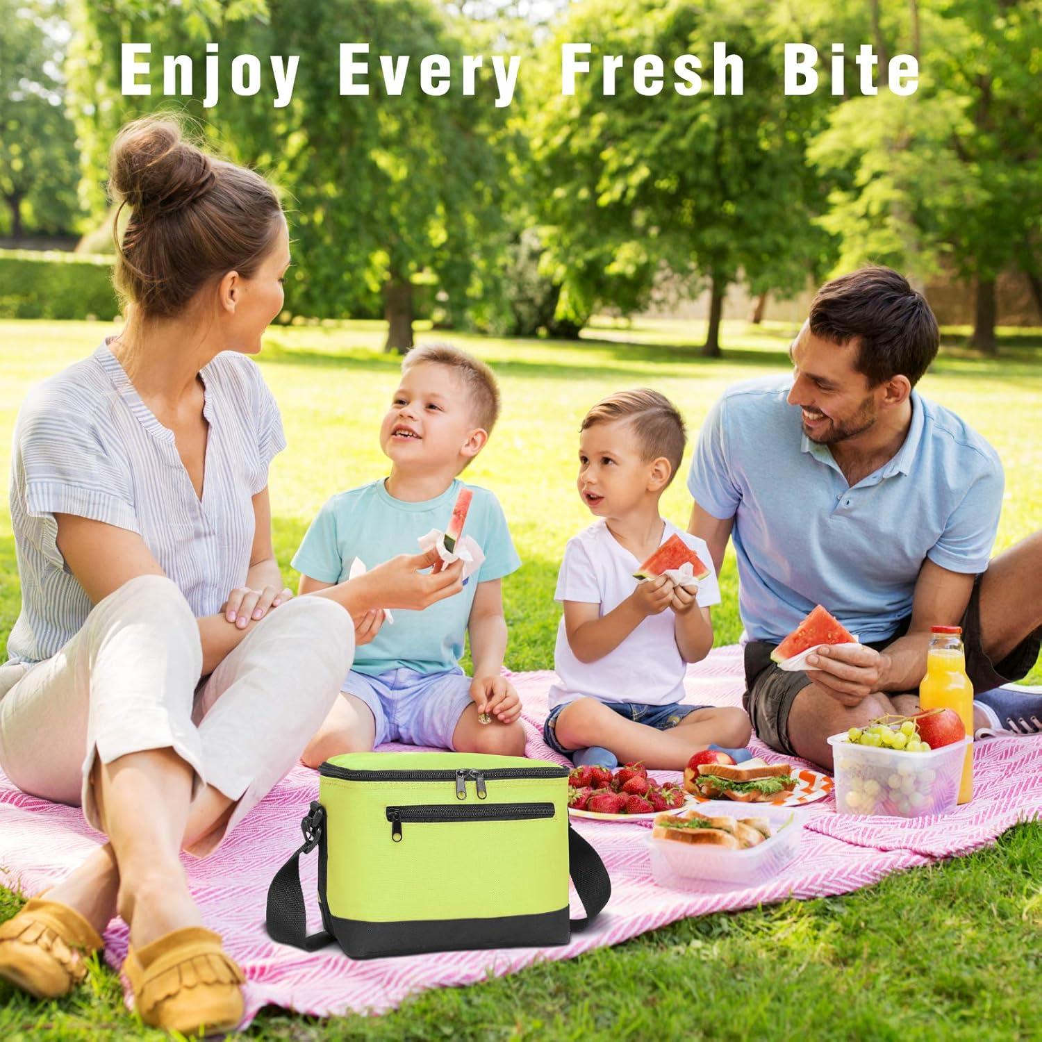 Bolsa de Almuerzo Térmica BuyAgain Verde Manzana 6L