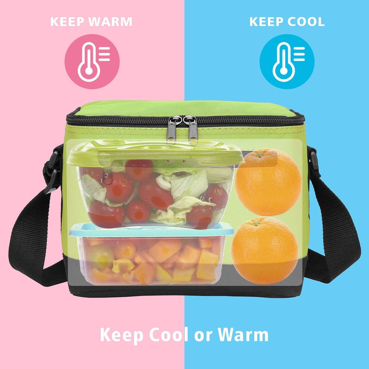 Bolsa de Almuerzo Térmica BuyAgain Verde Manzana 6L