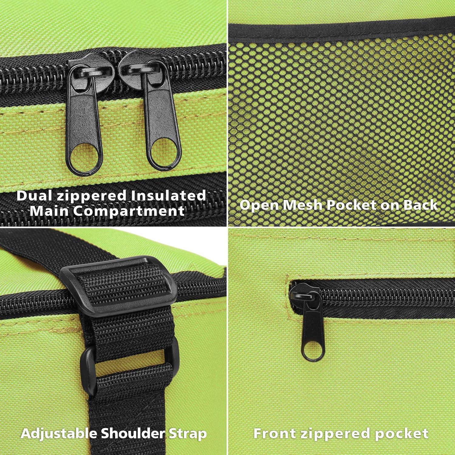 Bolsa de Almuerzo Térmica BuyAgain Verde Manzana 6L