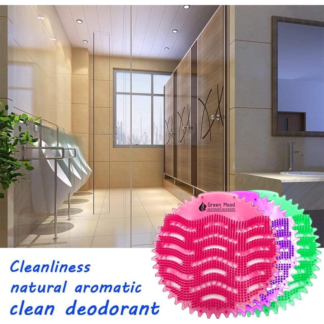 18 Mats Desodorantes para Urinario MEIZHIYUAN, 16cm