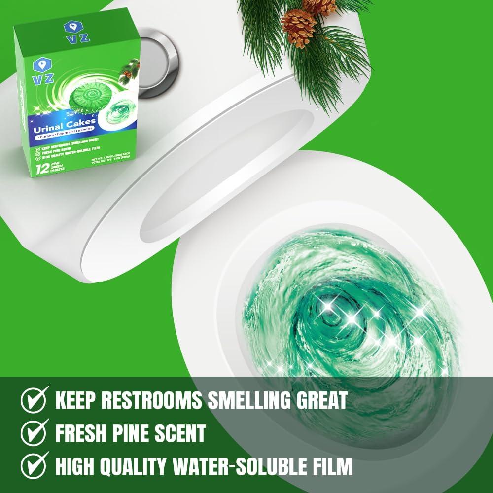 Pastillas de Orinal VZ Aroma a Pino Fresco - 12 Unidades