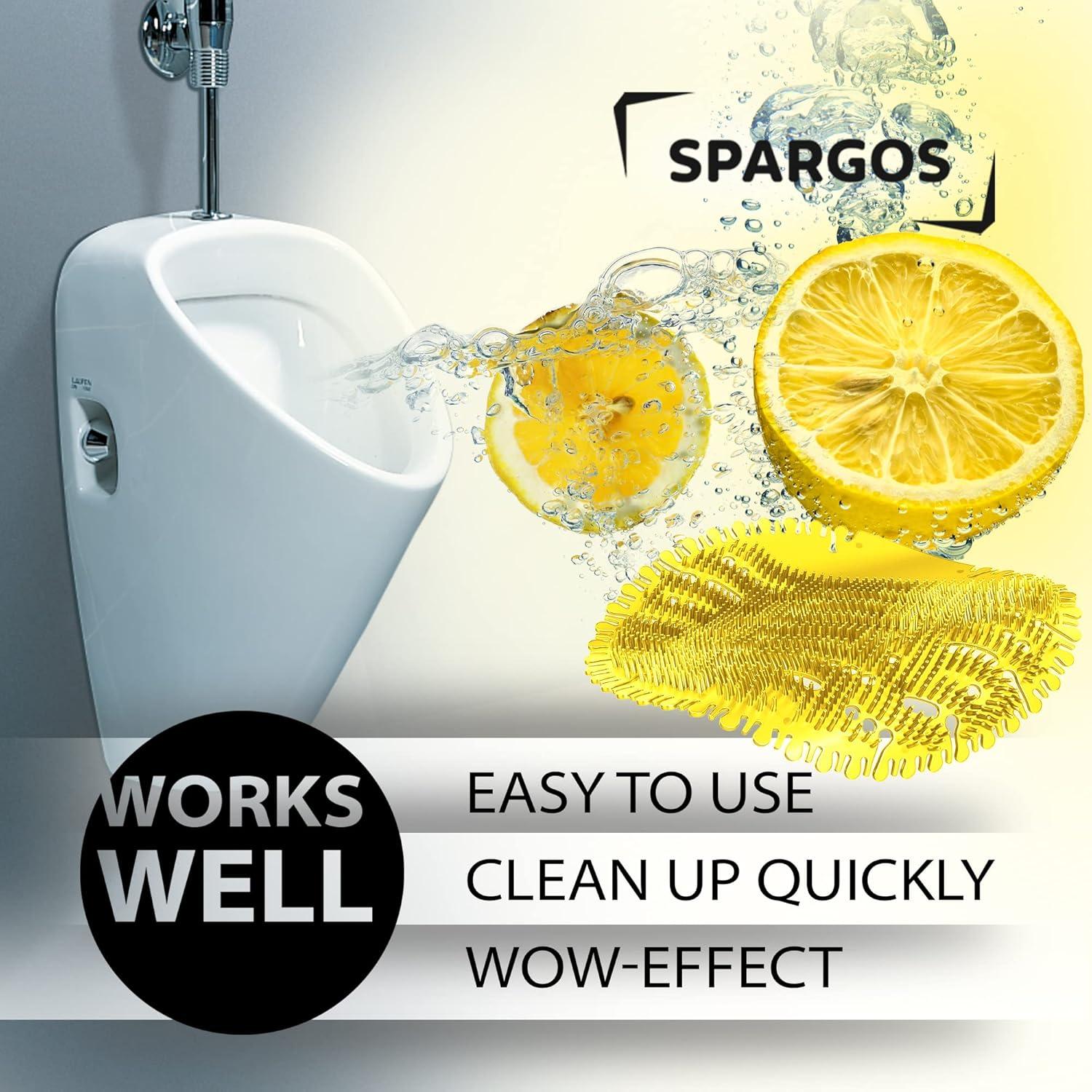 Desodorante de Urinal Spargos - 36 Almohadillas Aromáticas