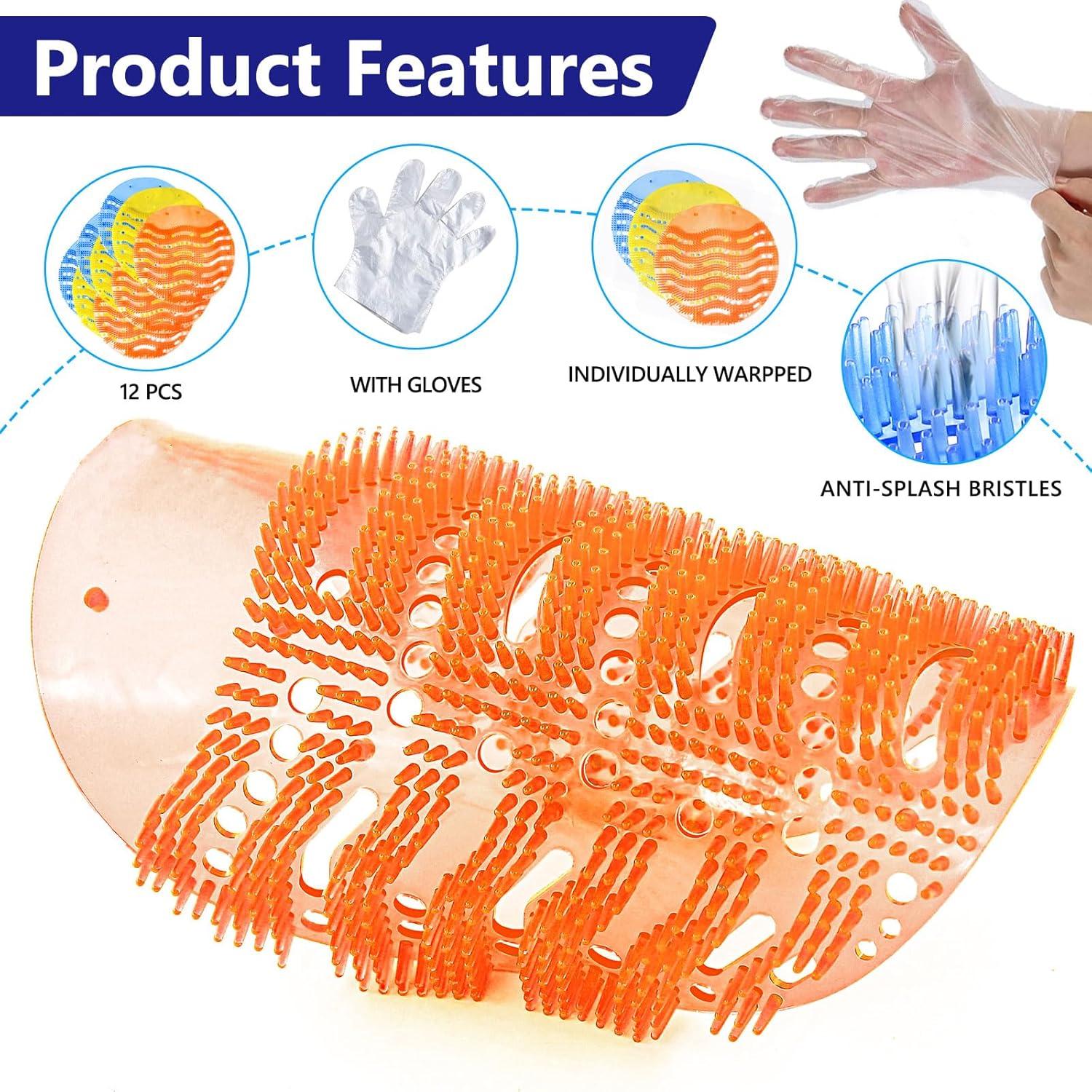 Desodorante de Pantalla de Urinal DKundZH - Paquete 12 Pastillas Aromatizadas
