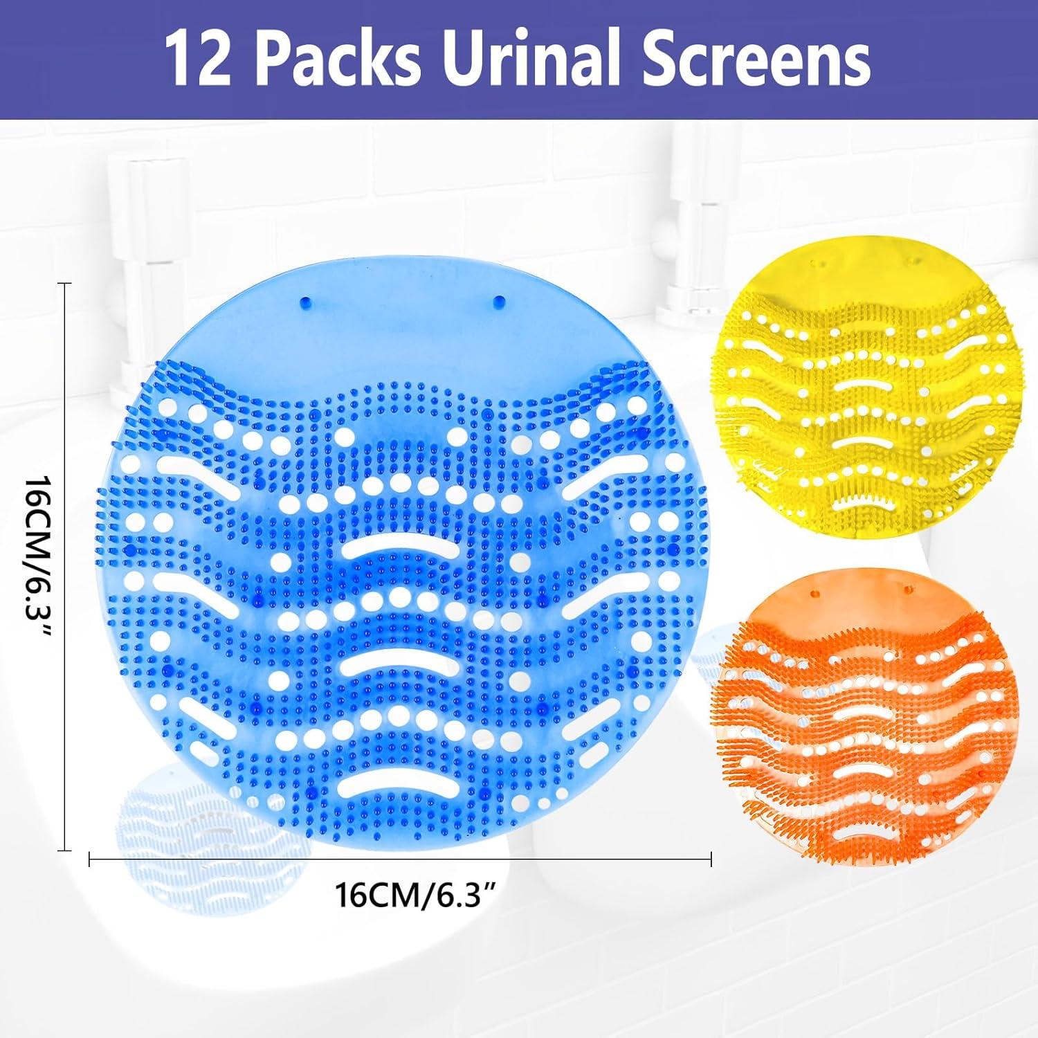 Desodorante de Pantalla de Urinal DKundZH - Paquete 12 Pastillas Aromatizadas