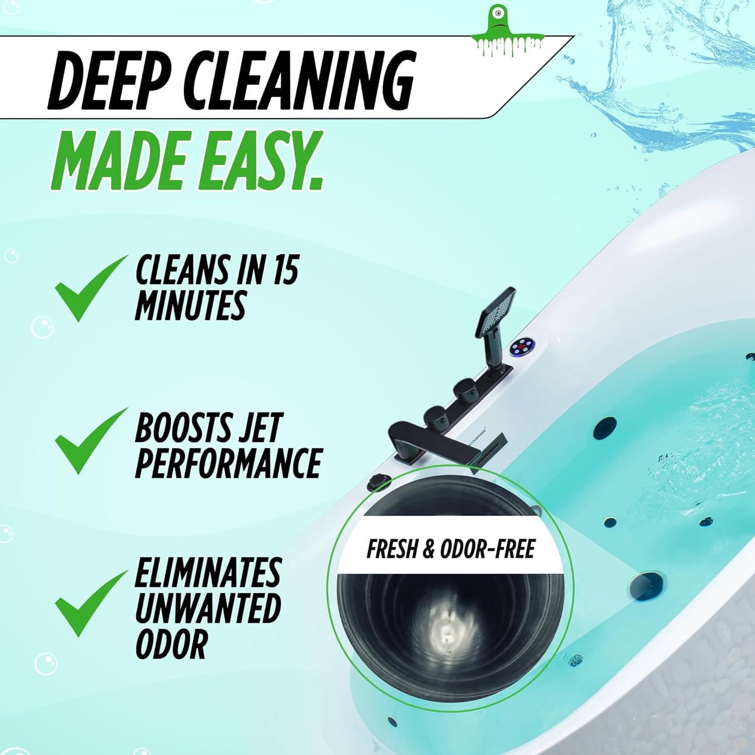 Limpiador de Bañeras Oh Yuk 16 Oz - Hidromasaje Efectivo