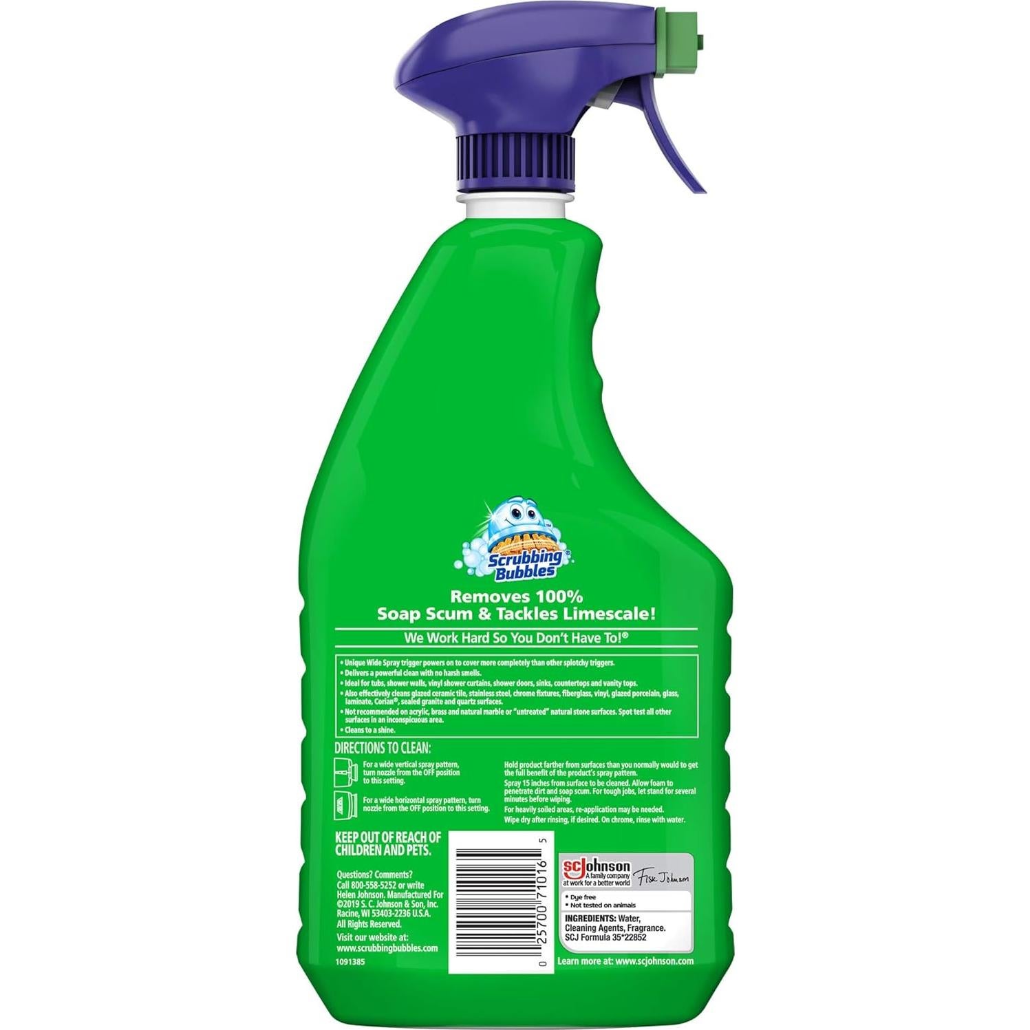 Limpiador de Baño Scrubbing Bubbles Mega 946ml - Acción Espumosa