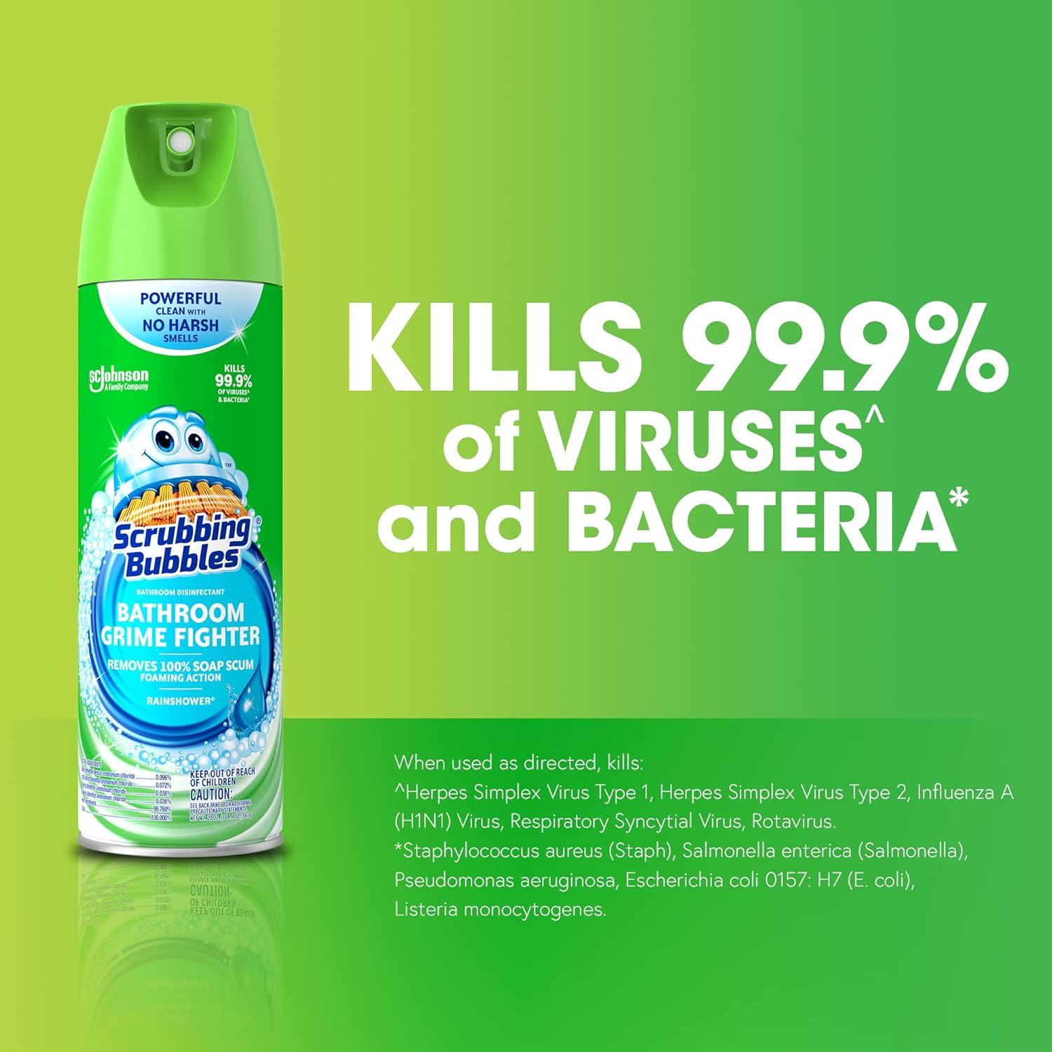 Limpiador Desinfectante para Baño Scrubbing Bubbles 20oz