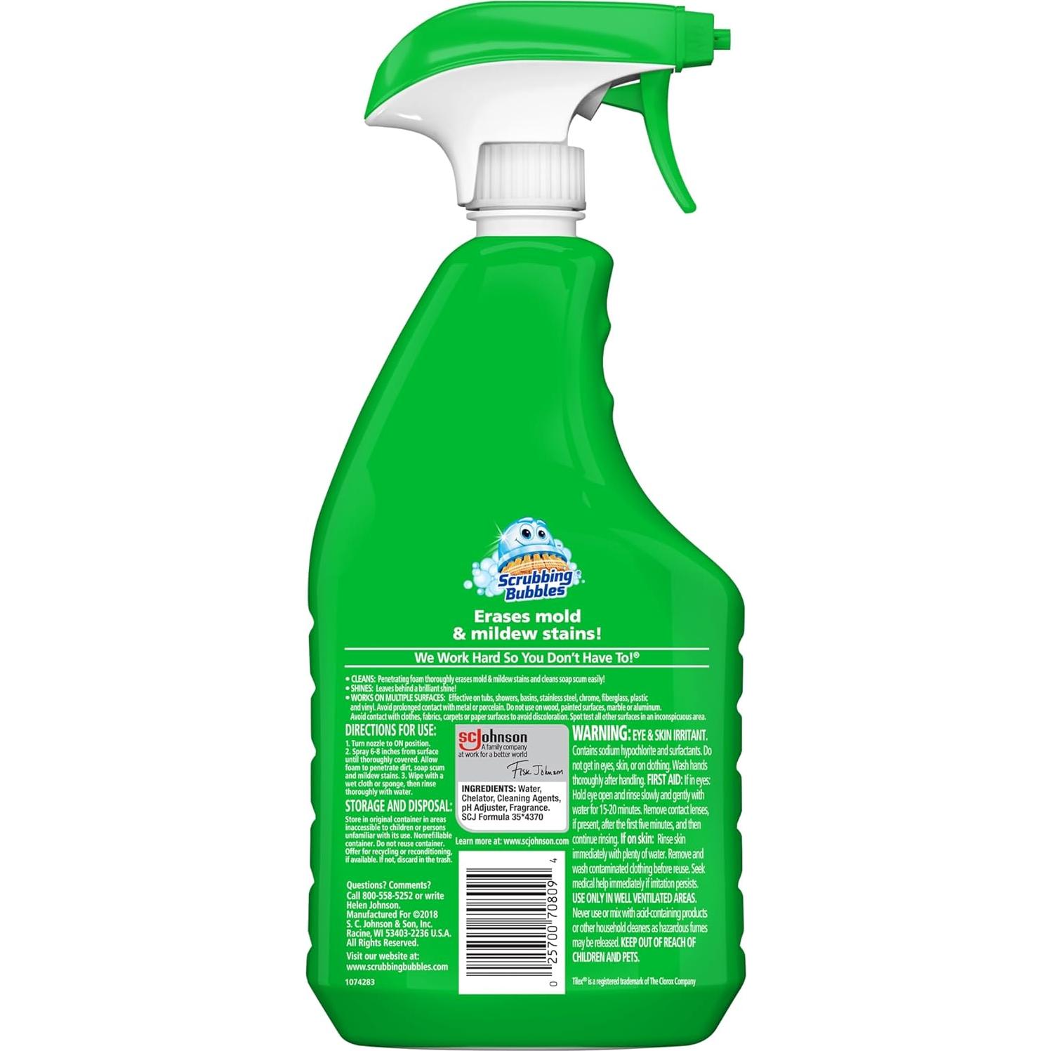 Limpiador Desinfectante en Espuma Scrubbing Bubbles 0.95L