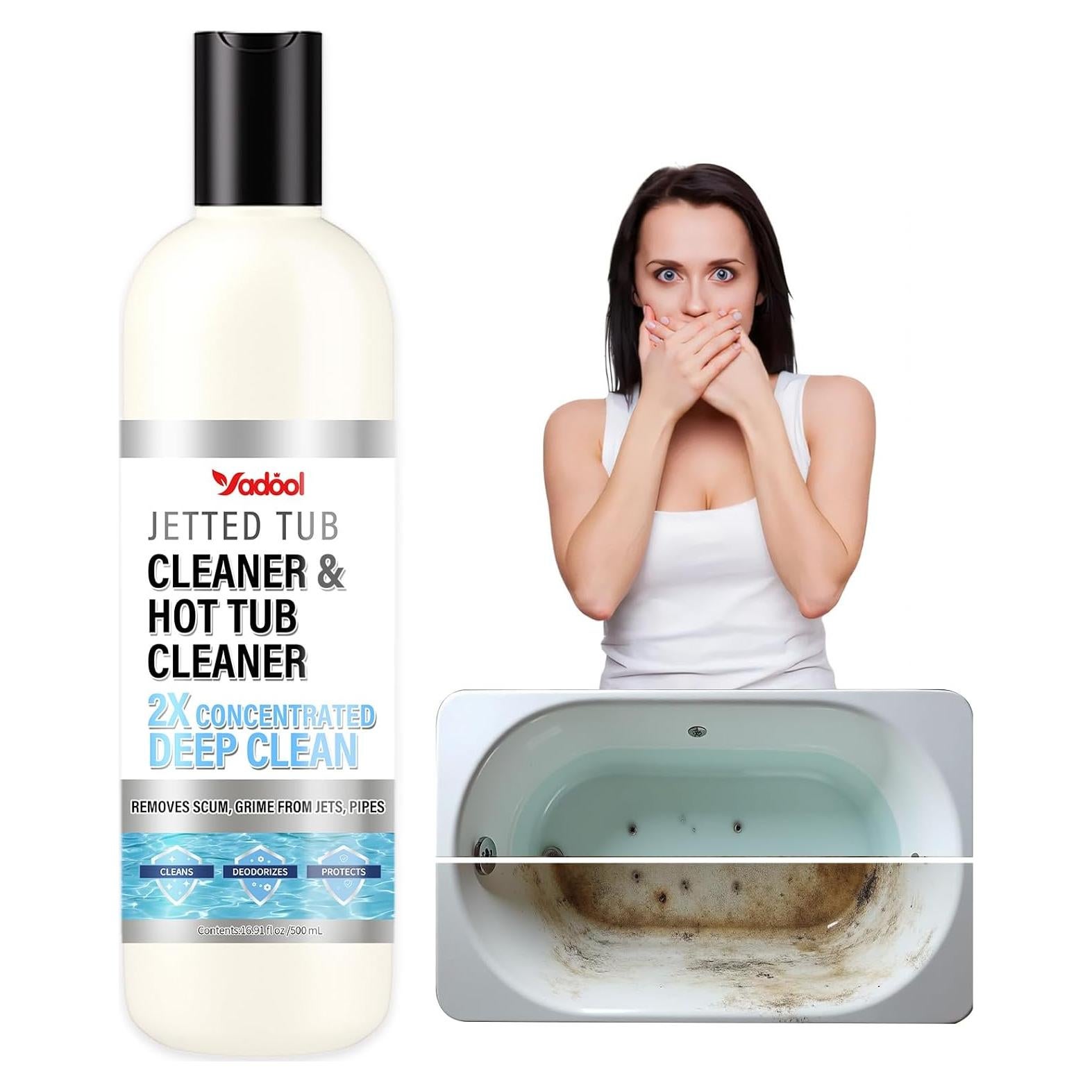 Limpiador de Bañera con Hidromasaje Yadool 480ml - Acción Rápida