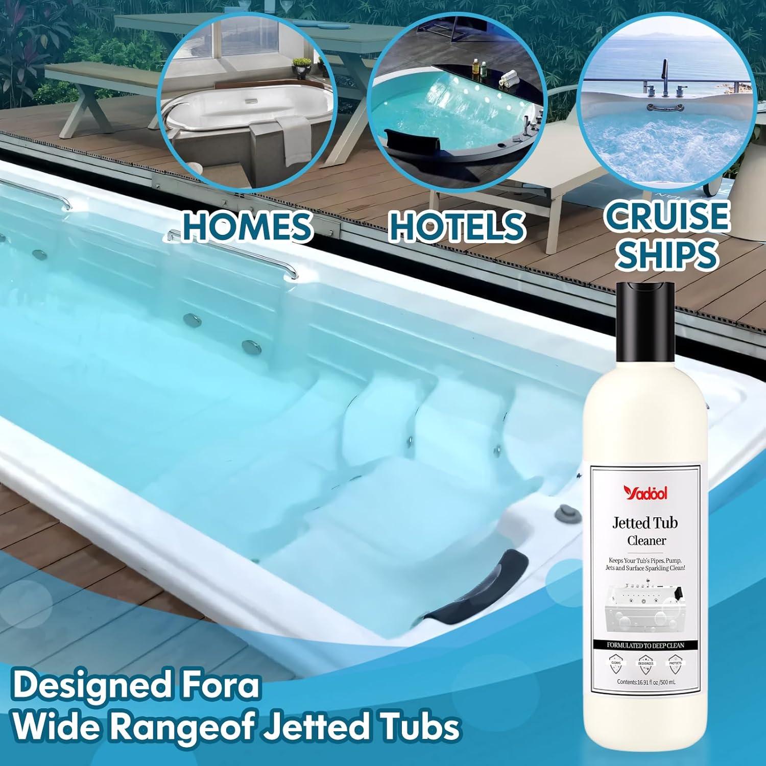 Limpiador de Bañera con Hidromasaje Yadool 480ml - Acción Rápida