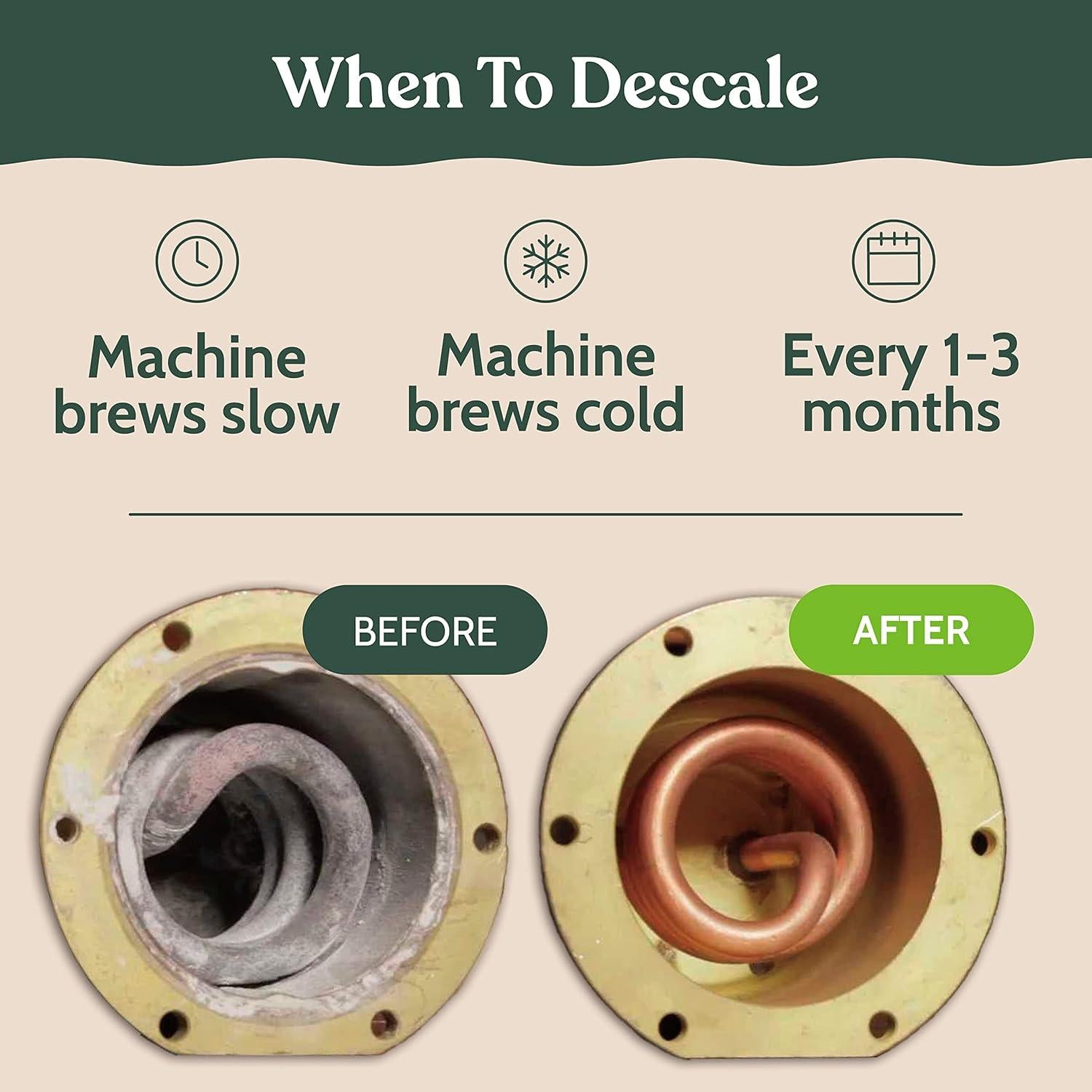 Kit de limpieza y descalcificación Roobi para Nespresso Vertuo