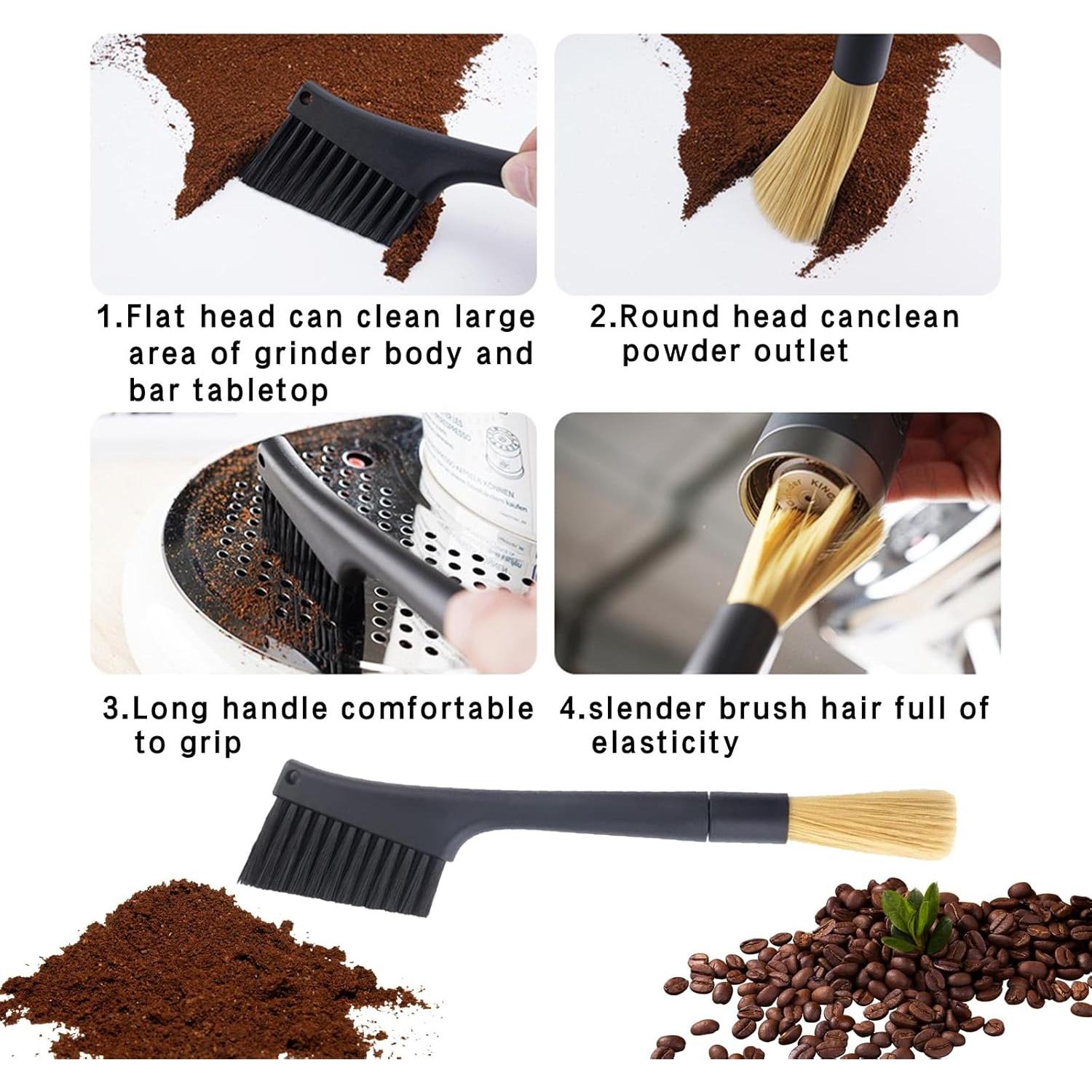 Set de 3 Cepillos de Limpieza para Máquina de Café - Kitnish