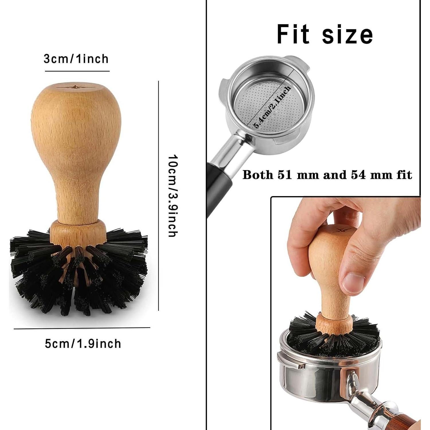 Set de 3 Cepillos de Limpieza para Máquina de Café - Kitnish