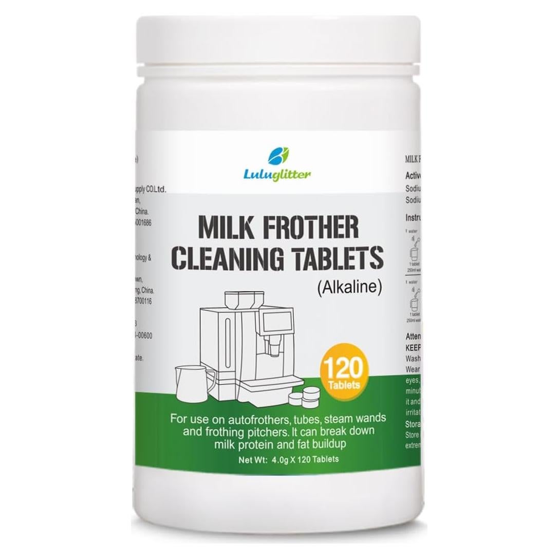 Tabletas Limpiadoras de Espumadores de Leche Junjing 4g - 20 Unidades