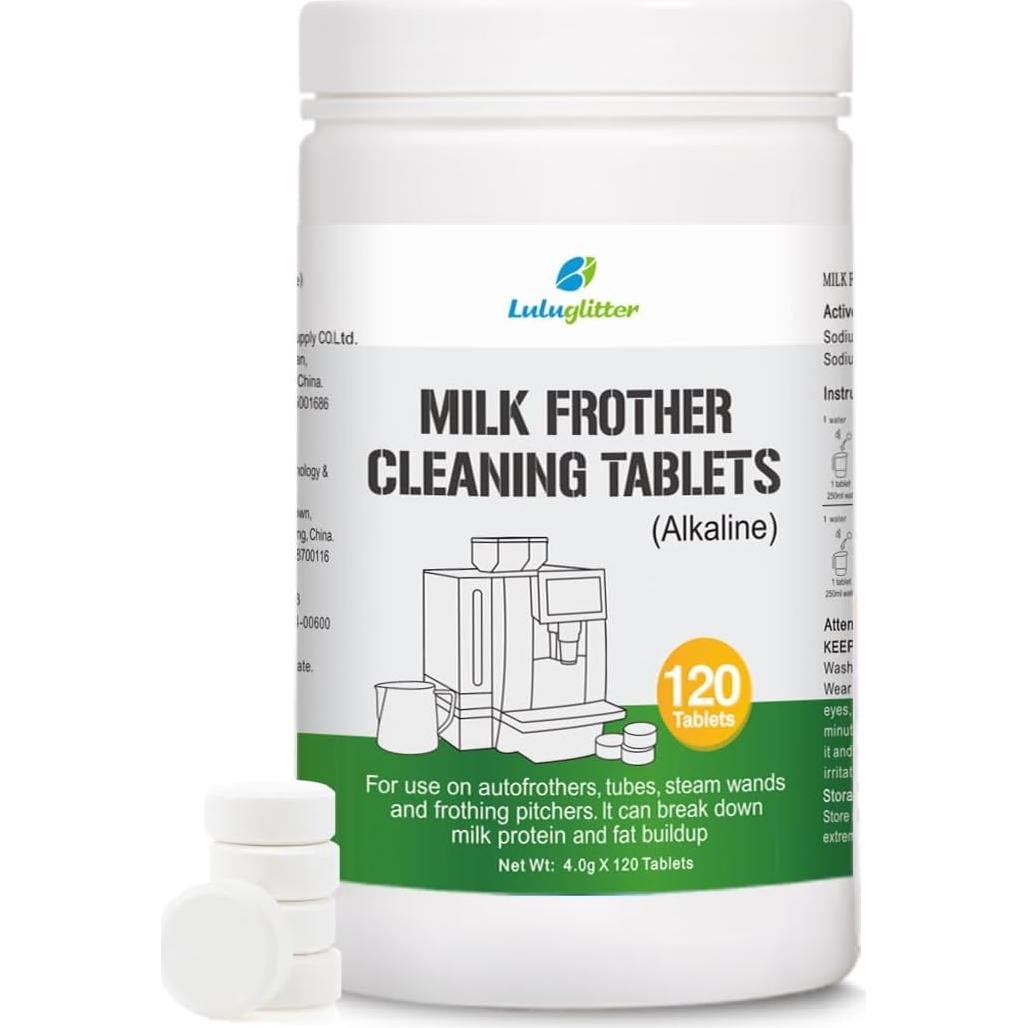 Tabletas Limpiadoras de Espumadores de Leche Junjing 4g - 20 Unidades