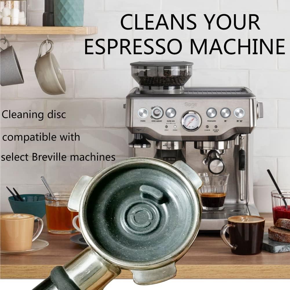 Paquete de 2 Discos de Limpieza para Espresso Breville 54mm