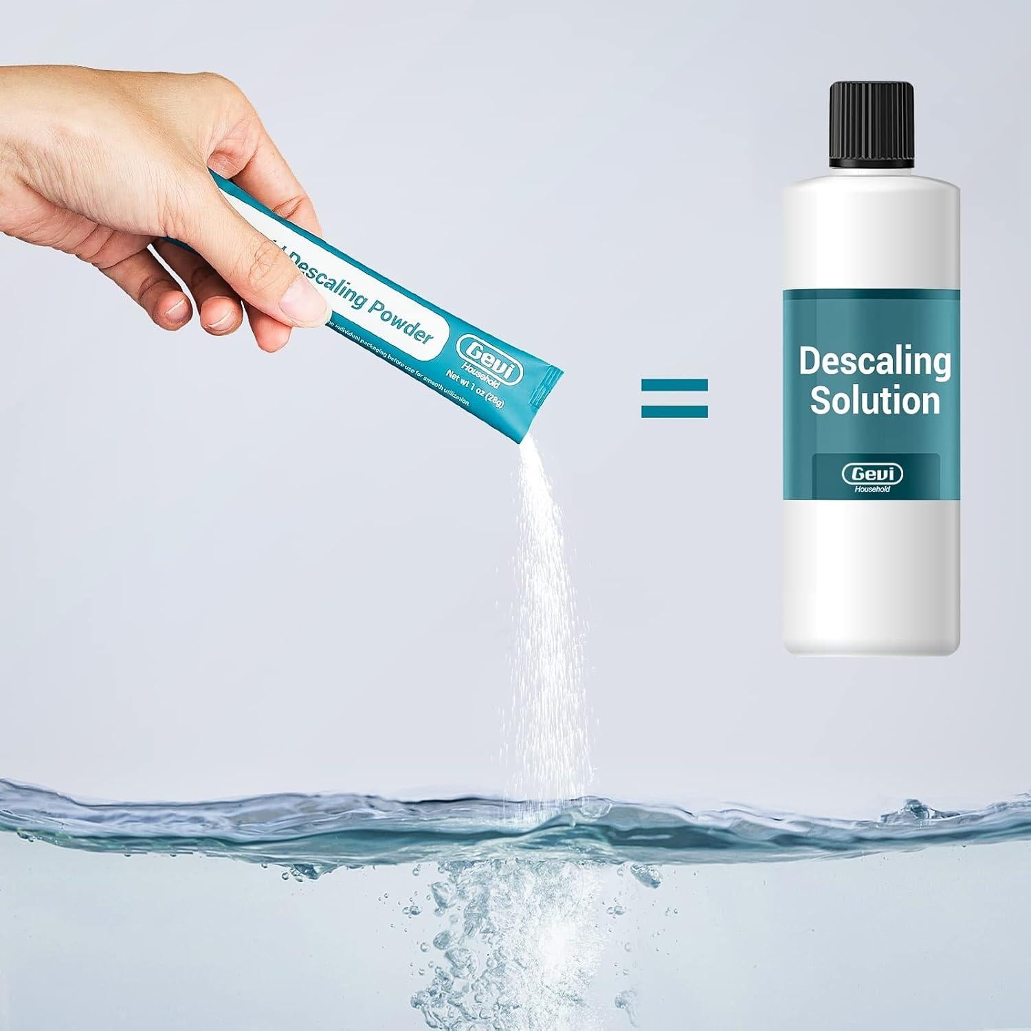 Limpiador de Cafetera Gevi 280g - 8 Usos Ácido Cítrico Orgánico