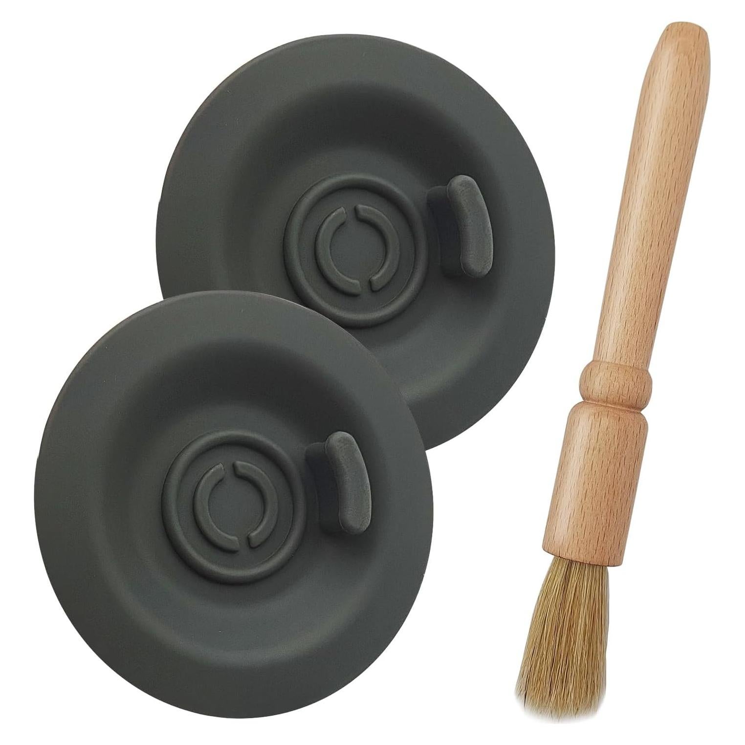 Paquete de 2 discos de limpieza y cepillo para espresso Breville