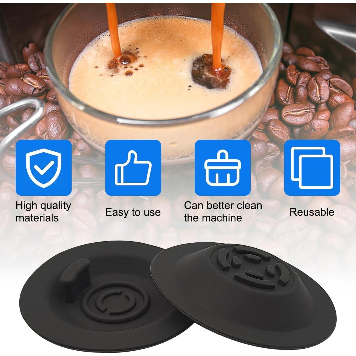 Paquete de 2 discos de limpieza y cepillo para espresso Breville