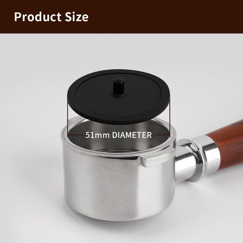 Disco de limpieza de silicona 51mm para máquina de espresso
